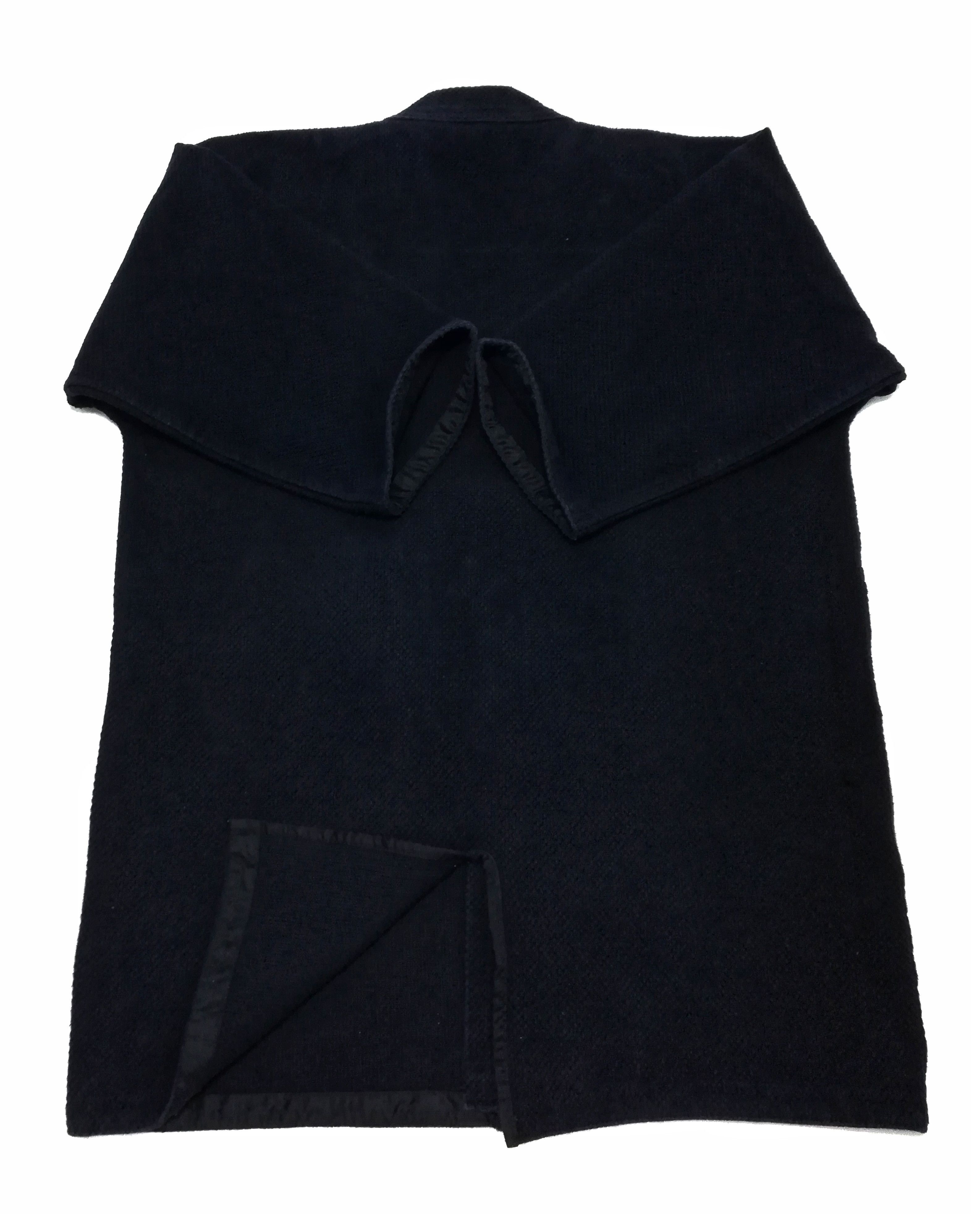 Indigo × Japanese Brand 🔥Sanjuro Kimono Indigo Dyed Woven Japan Traditional Wear🔥 Size US L / EU 52-54 / 3 - 11 Thumbnail