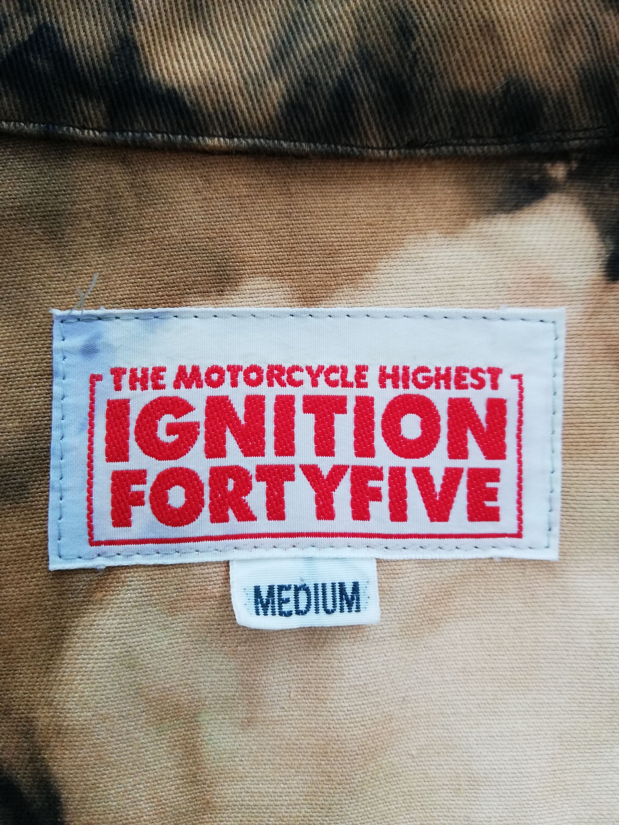 Handmade 🔥Ignition45 Big Logo Custom Acid Wash Worker Jacket🔥 Size US M / EU 48-50 / 2 - 7 Thumbnail