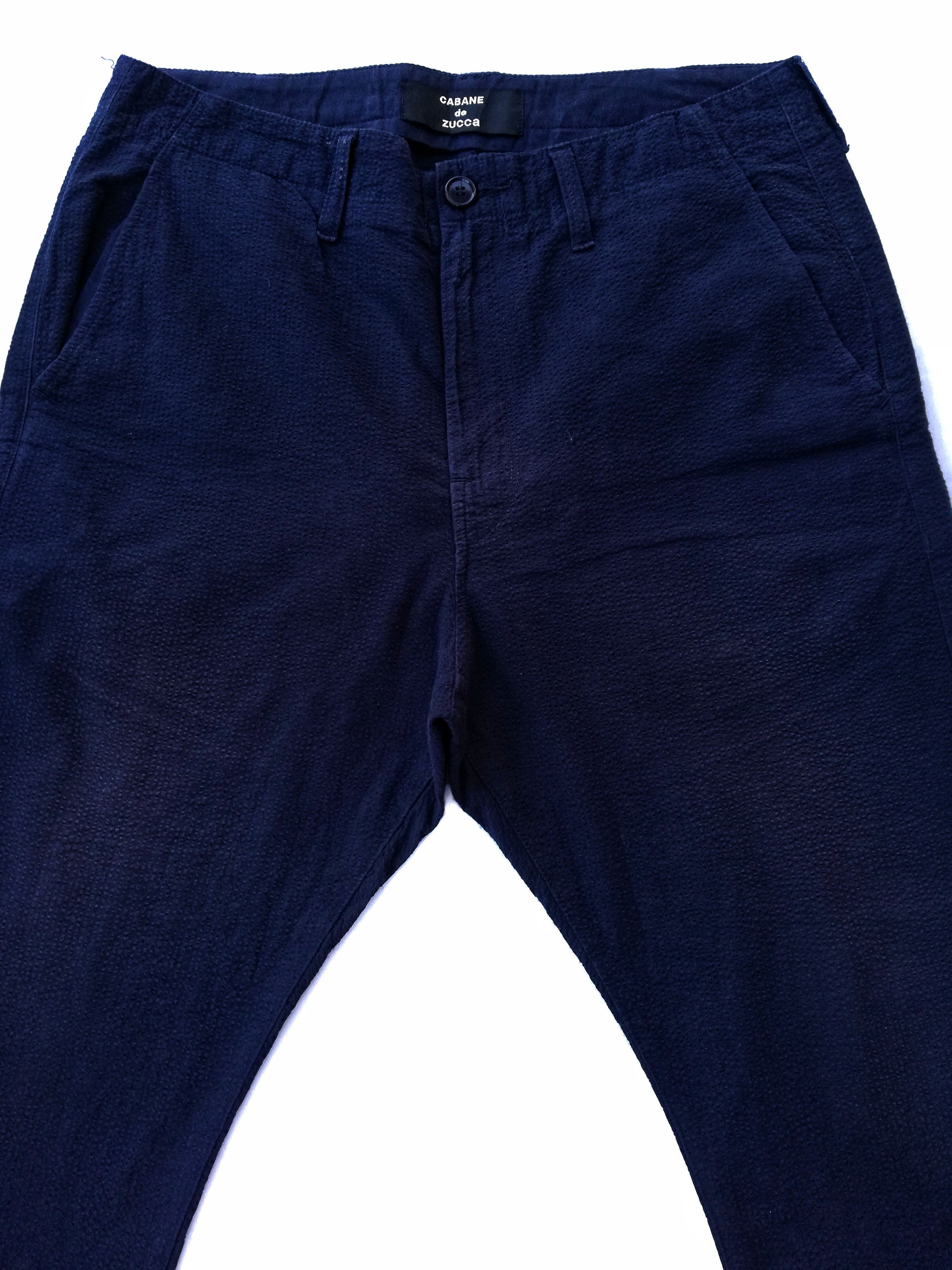 CABANE de ZUCCa 🔥Rare!! Cabane De Zucca Pleated Straight Cut Casual Pants Size US 33 - 2 Thumbnail