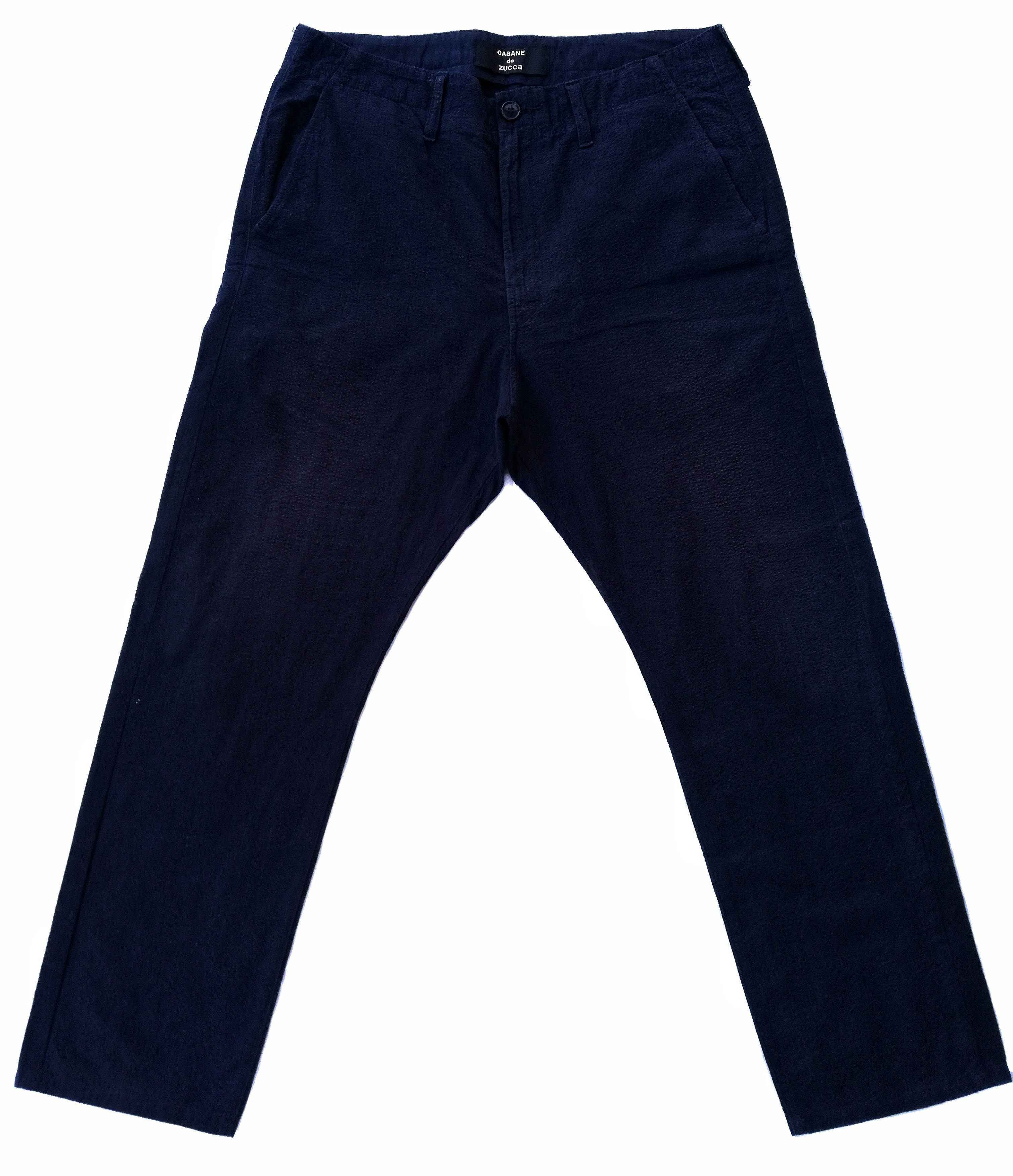 🔥Rare!! Cabane De Zucca Pleated Straight Cut Casual Pants