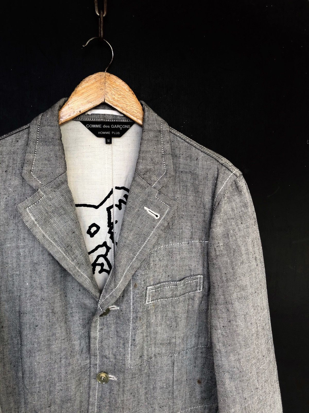 Comme des Garcons Homme Plus COLLECTORS‼️AW03 Alexander Stadler x Homme Plus Jacket Size US M / EU 48-50 / 2 - 6 Thumbnail