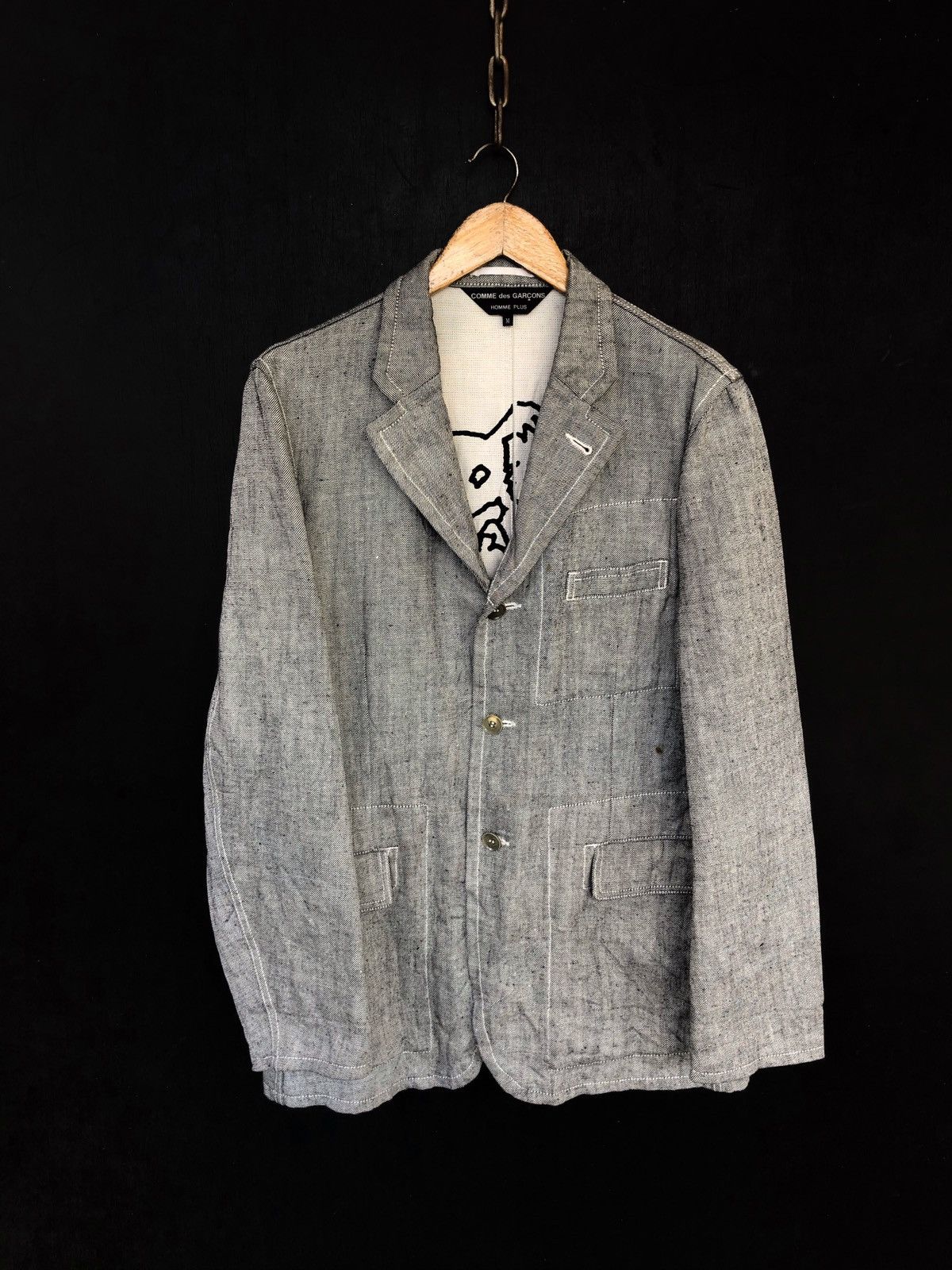 Comme des Garcons Homme Plus COLLECTORS‼️AW03 Alexander Stadler x Homme Plus Jacket Size US M / EU 48-50 / 2 - 3 Thumbnail