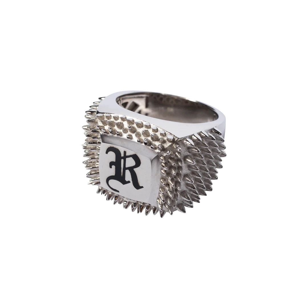 image of Revenge .925 Silver "spike" Ring (Size 10), Men's
