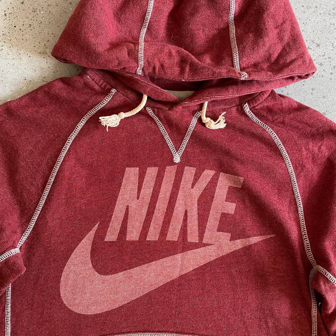 Nike × Nike ACG × Vintage 90s Nike Vintage Big Swoosh Logo Hoodie Y2K Size US S / EU 44-46 / 1 - 5 Thumbnail