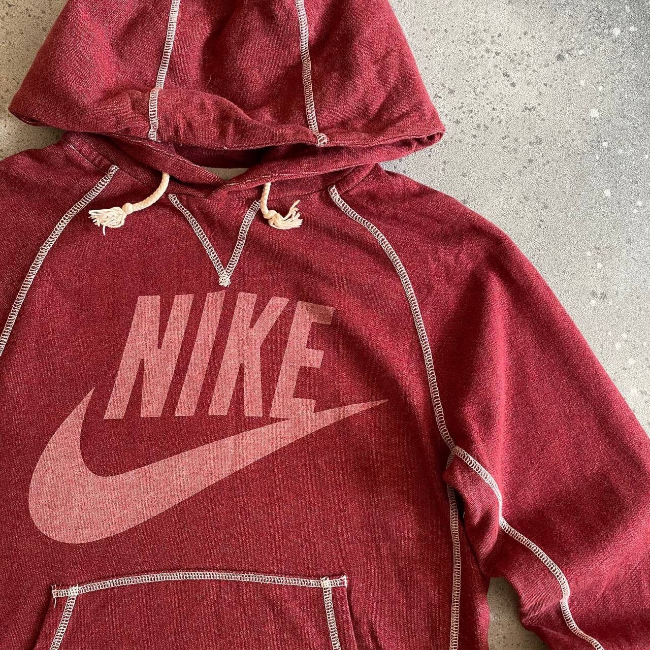 Nike × Nike ACG × Vintage 90s Nike Vintage Big Swoosh Logo Hoodie Y2K Size US S / EU 44-46 / 1 - 4 Thumbnail