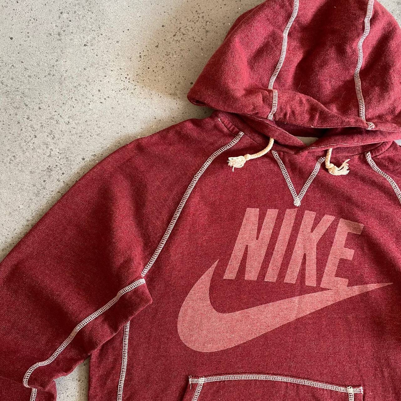 Nike × Nike ACG × Vintage 90s Nike Vintage Big Swoosh Logo Hoodie Y2K Size US S / EU 44-46 / 1 - 3 Thumbnail