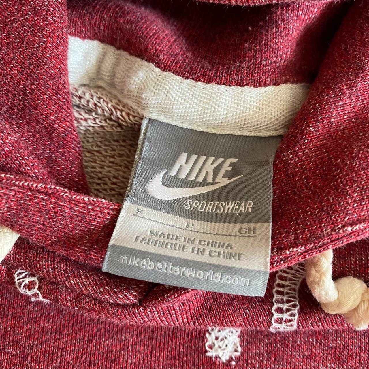Nike × Nike ACG × Vintage 90s Nike Vintage Big Swoosh Logo Hoodie Y2K Size US S / EU 44-46 / 1 - 8 Thumbnail