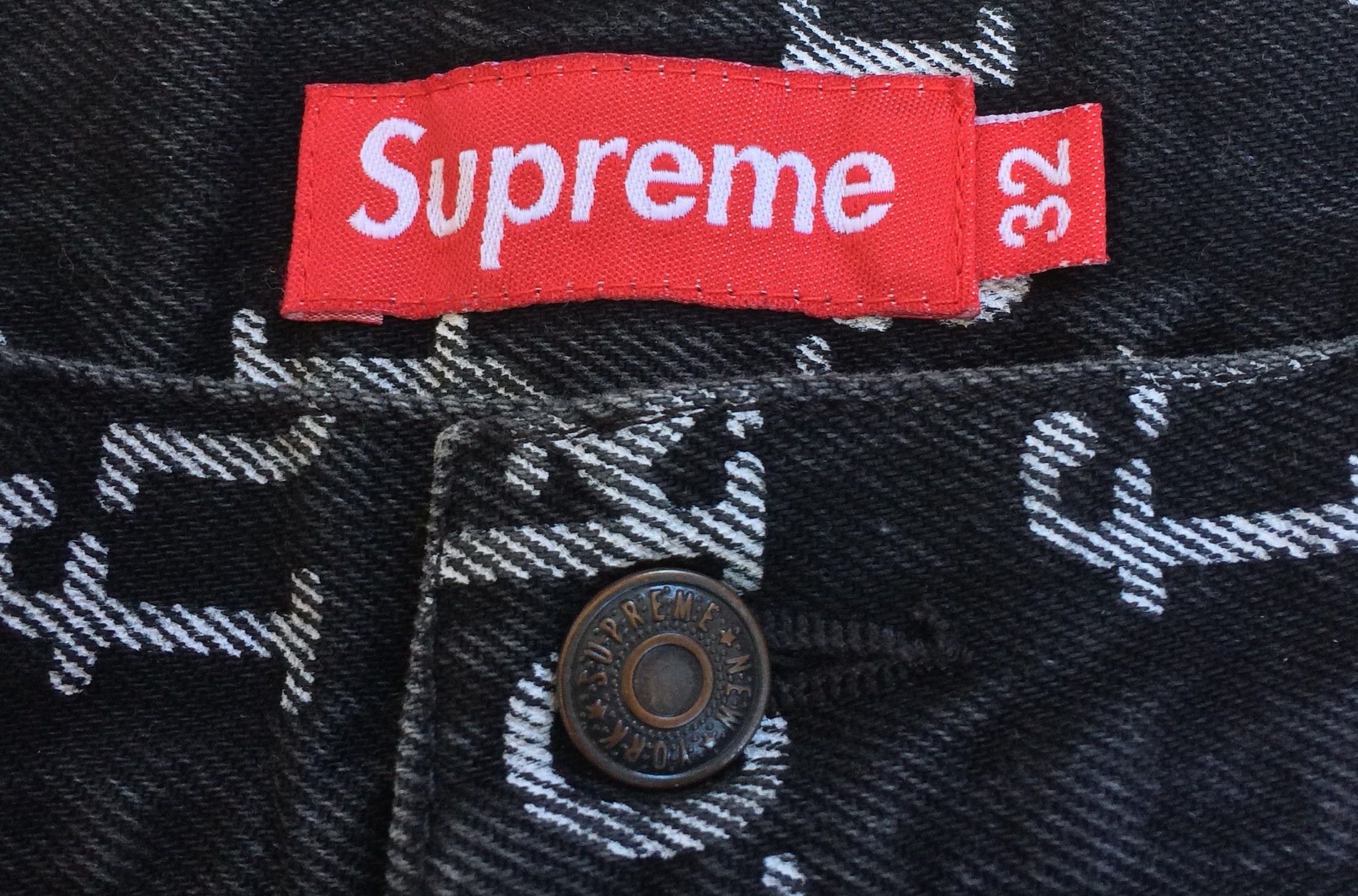 Supreme S/S 2013 Supreme Denim Fuck Shorts Size US 32 / EU 48 - 3 Thumbnail