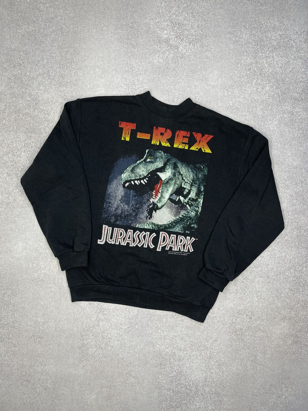 Vintage Jurassic Park T-Rex 1992 Sweatshirt Movie Dinosaur