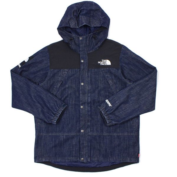 Supreme Supreme x The North Face Dot Shot Denim Parka Jacket Large