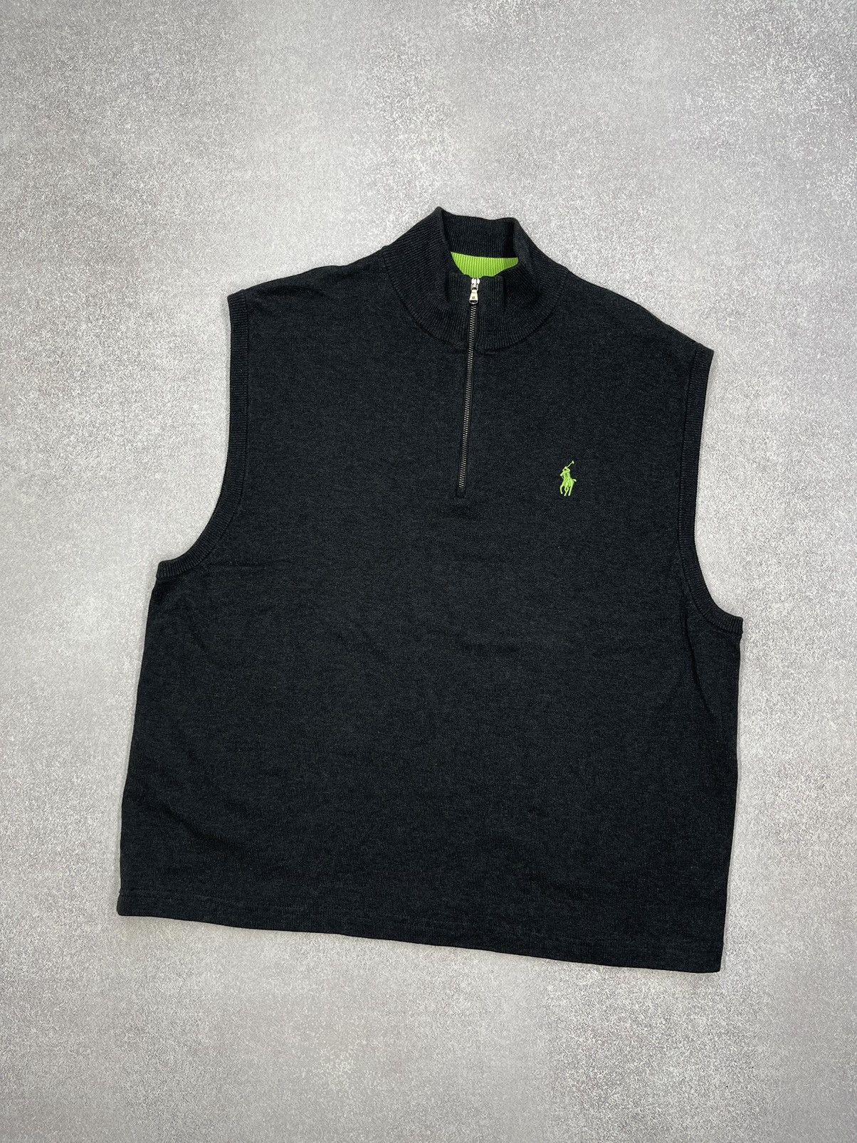 Mens Polo Ralph Lauren Vest Y2K Rugby Size M
