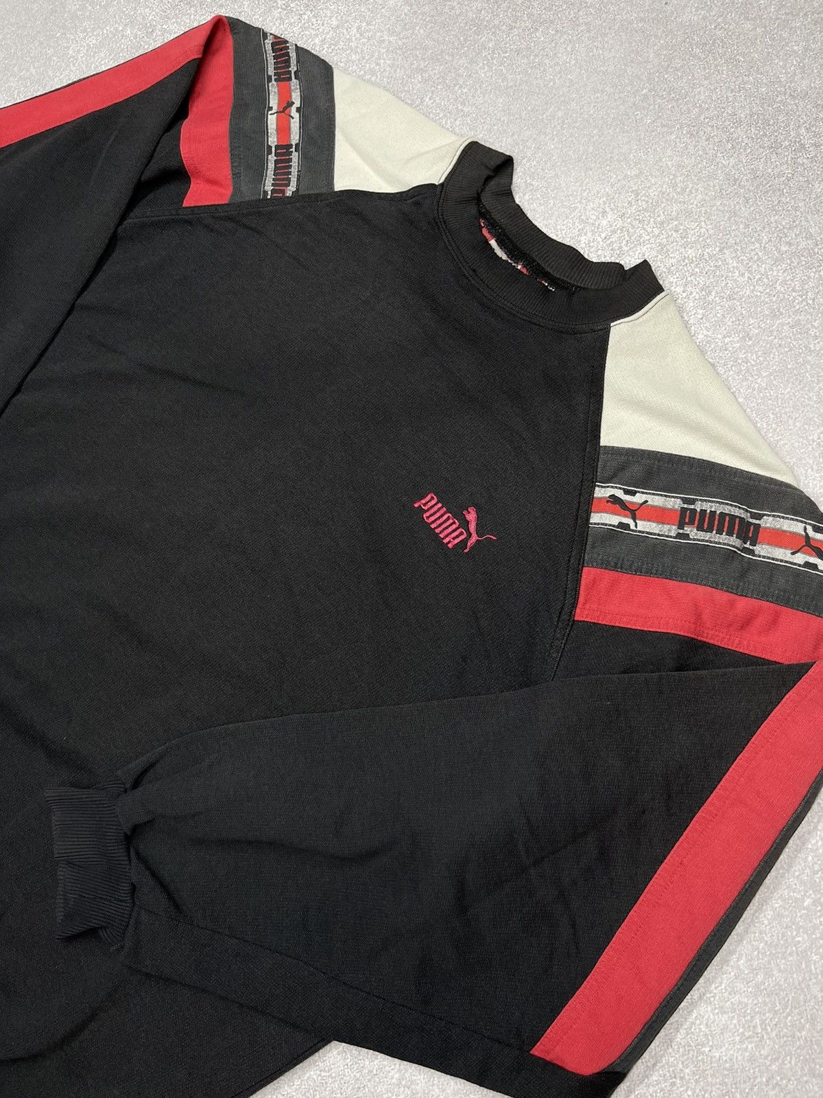 Puma Vintage Puma USA Sports Athletics Sweatshirt Y2K Size US L / EU 52-54 / 3 - 2 Thumbnail