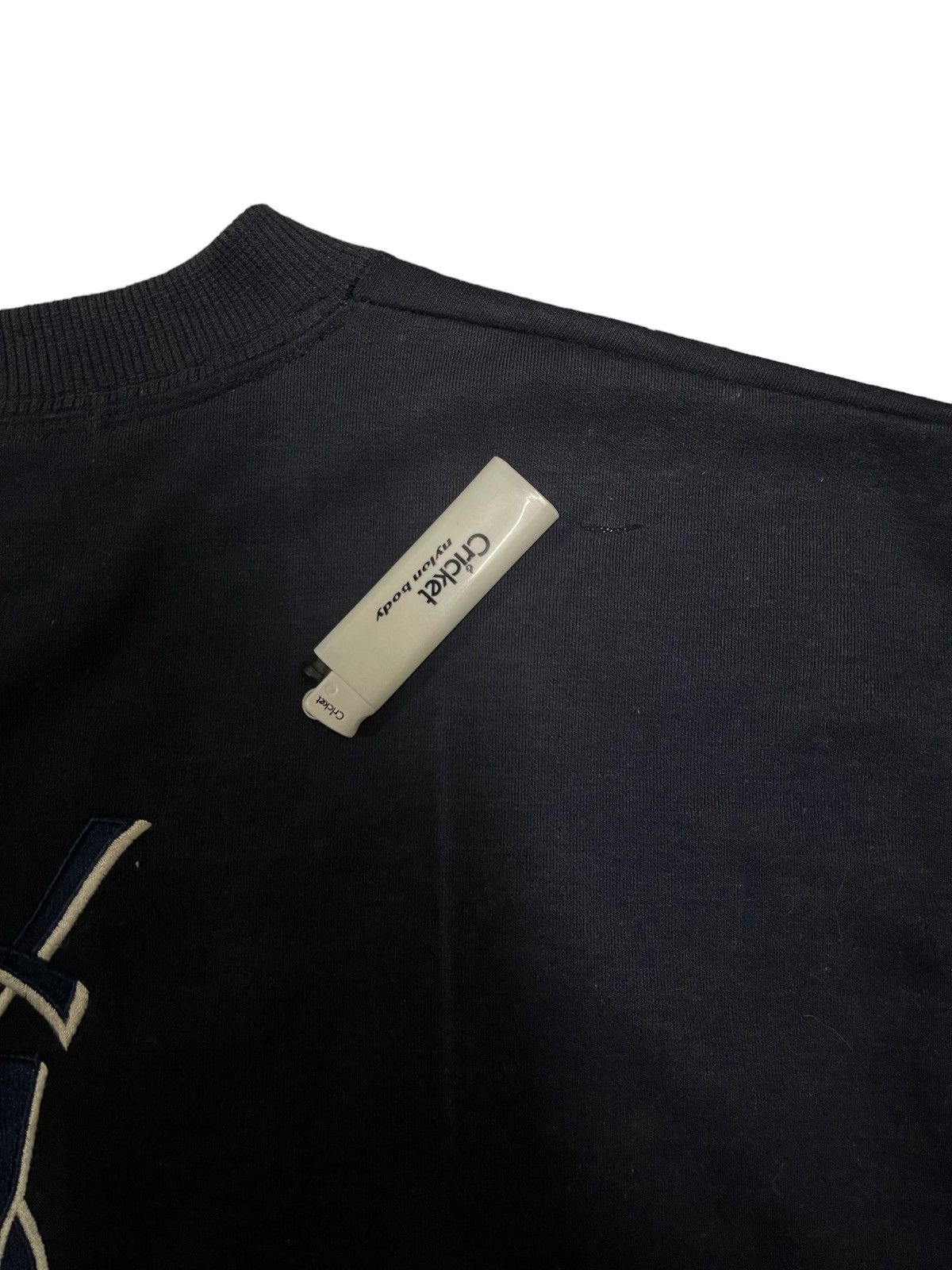 Yves Saint Laurent 🔥Rare🔥 Vintage Yves Saint Laurent Big Embroidery Logo Tee Size US L / EU 52-54 / 3 - 7 Thumbnail
