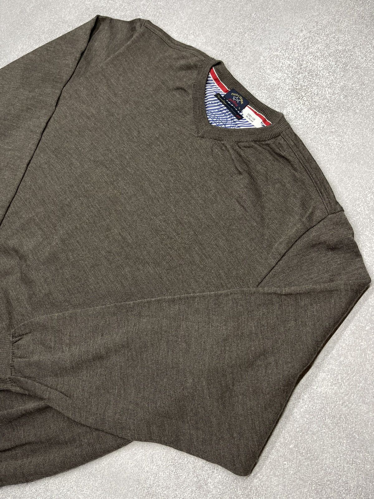 Paul & Shark Mens Paul & Shark Pullover Sweater Brown size xl Size US XL / EU 56 / 4 - 2 Thumbnail
