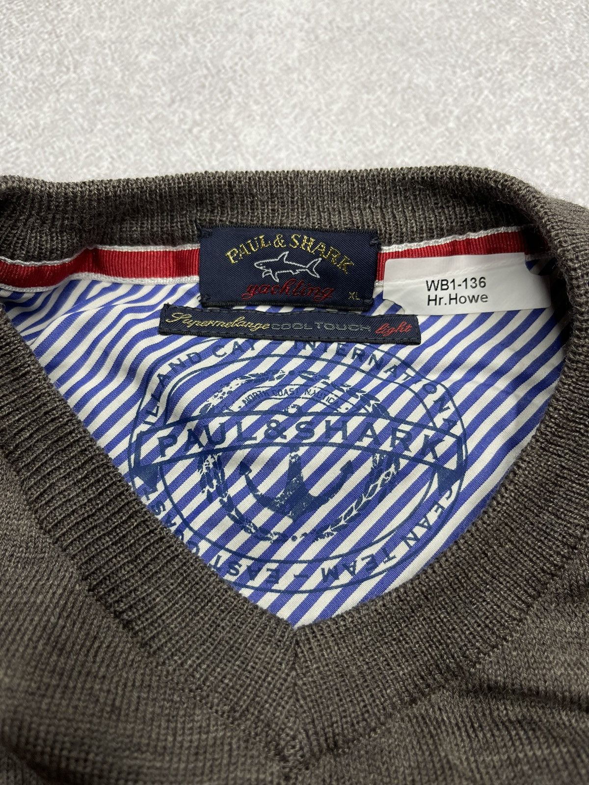 Paul & Shark Mens Paul & Shark Pullover Sweater Brown size xl Size US XL / EU 56 / 4 - 4 Thumbnail