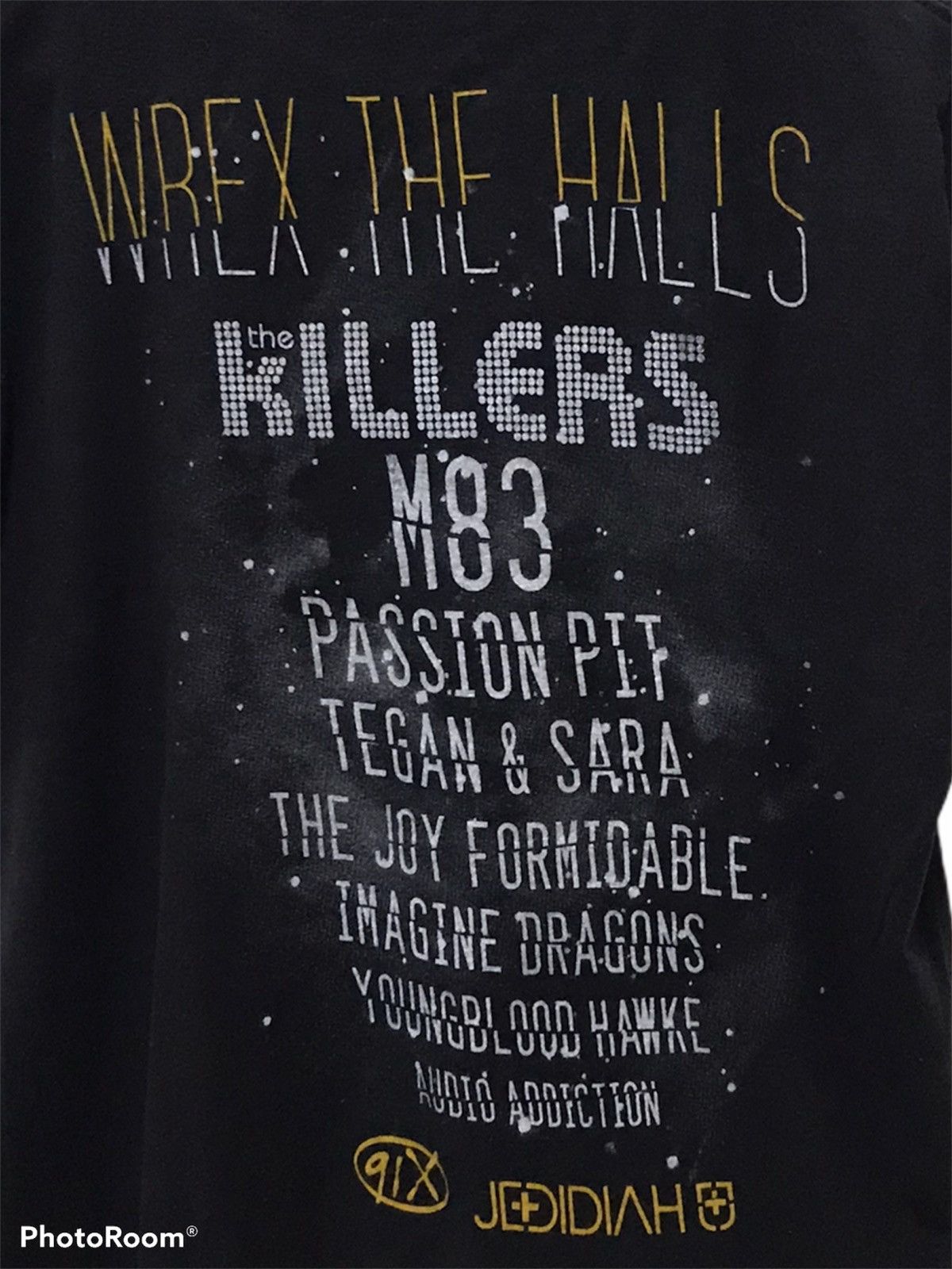 Band Tees Wrex the halls Live concert Viejas Arena 2012 Size US S / EU 44-46 / 1 - 6 Thumbnail