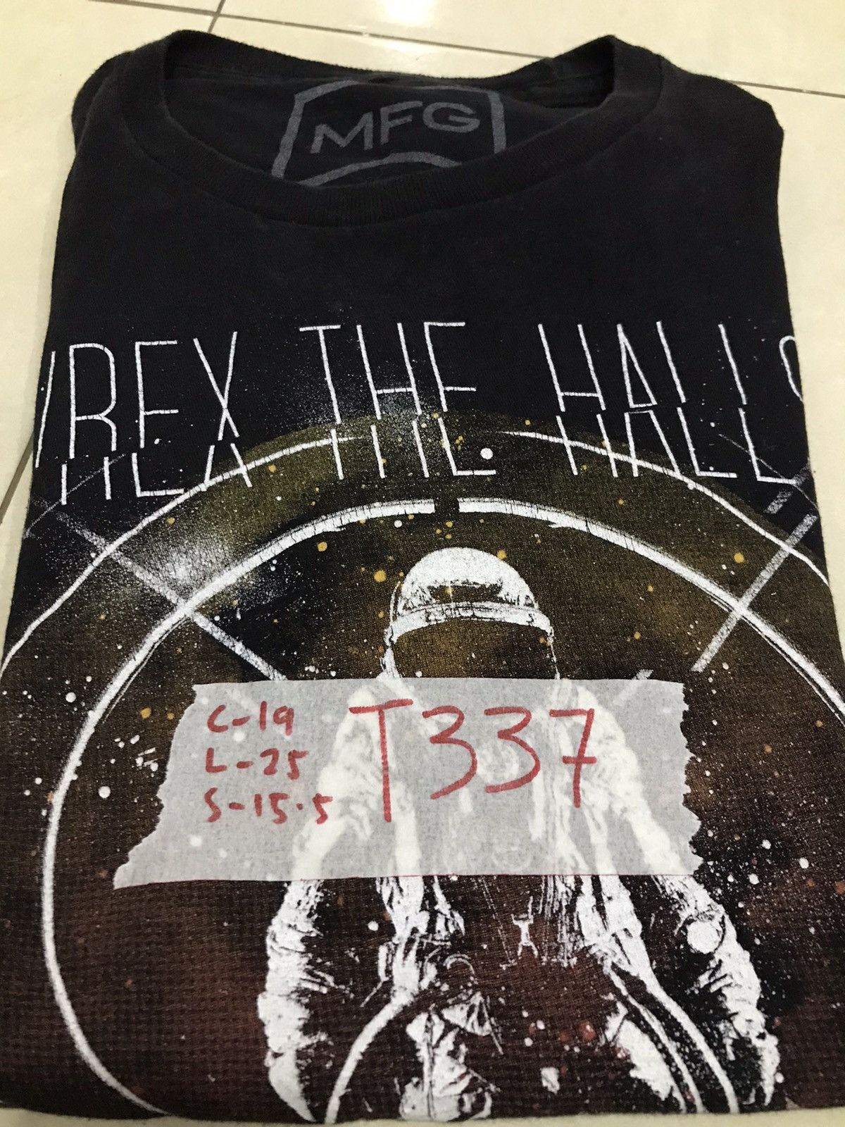 Band Tees Wrex the halls Live concert Viejas Arena 2012 Size US S / EU 44-46 / 1 - 8 Thumbnail