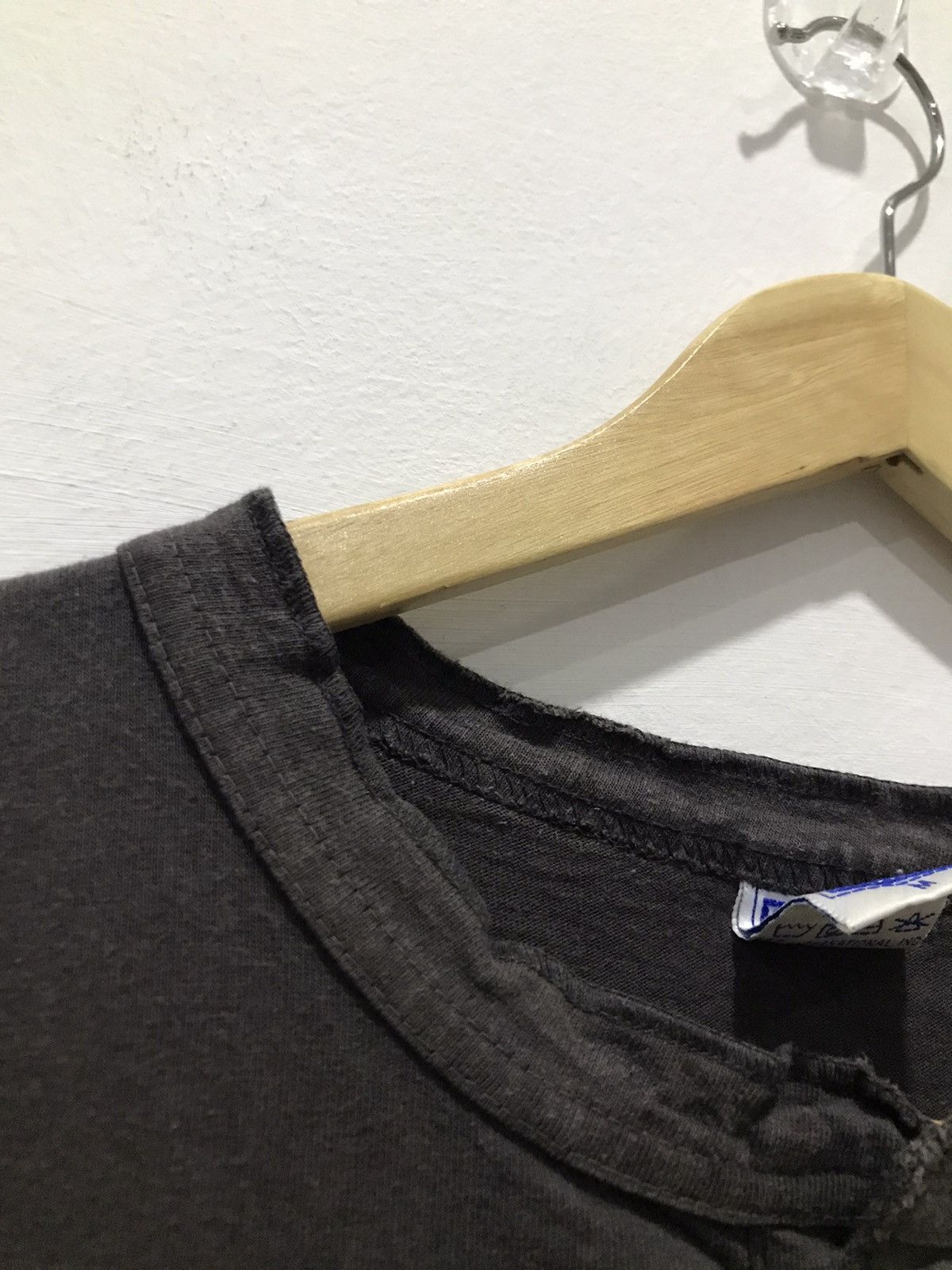 Vintage VTG LONG JOHN CREWNECK BUTTON UP PLAIN TEE USA Size US M / EU 48-50 / 2 - 8 Thumbnail