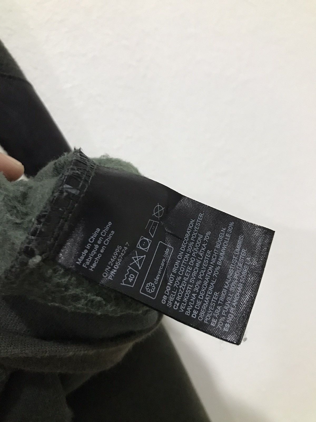 H&M H&M olive green turtleneck sweater sweatshirt Size US M / EU 48-50 / 2 - 9 Thumbnail