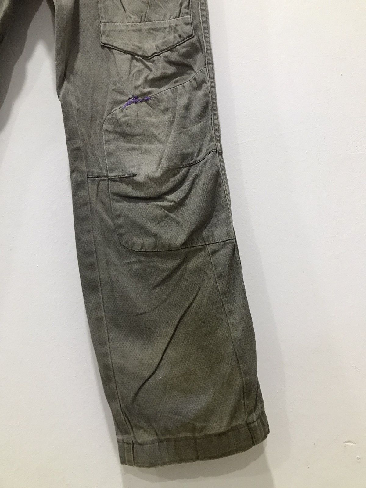 Japanese Brand Vtg IZ7250 Distressed Cargo Multipocket Tactical Size US 28 / EU 44 - 5 Thumbnail