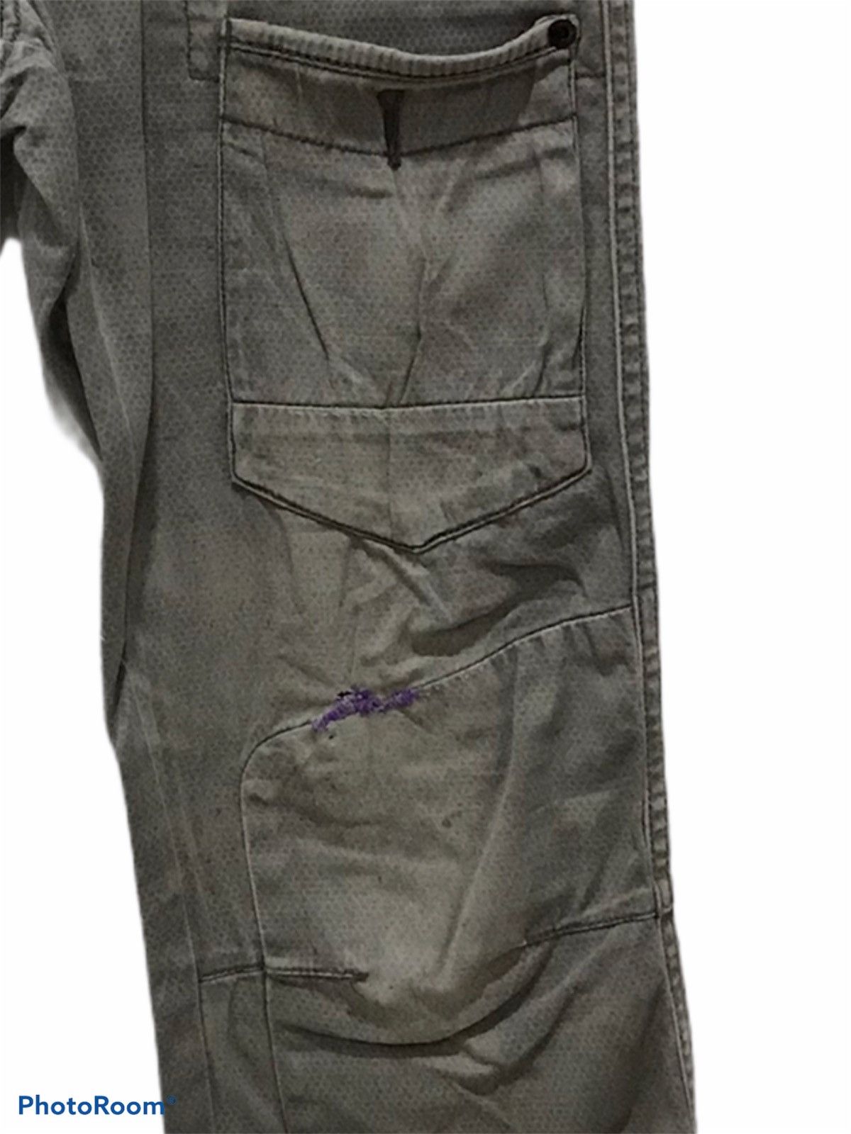 Japanese Brand Vtg IZ7250 Distressed Cargo Multipocket Tactical Size US 28 / EU 44 - 4 Thumbnail