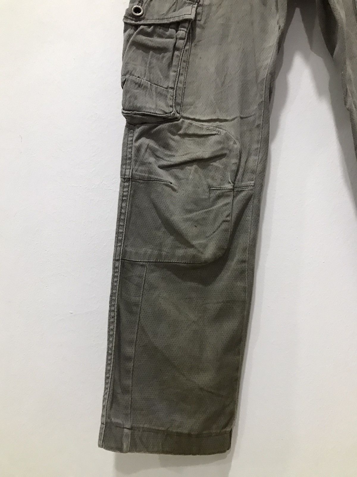 Japanese Brand Vtg IZ7250 Distressed Cargo Multipocket Tactical Size US 28 / EU 44 - 8 Thumbnail