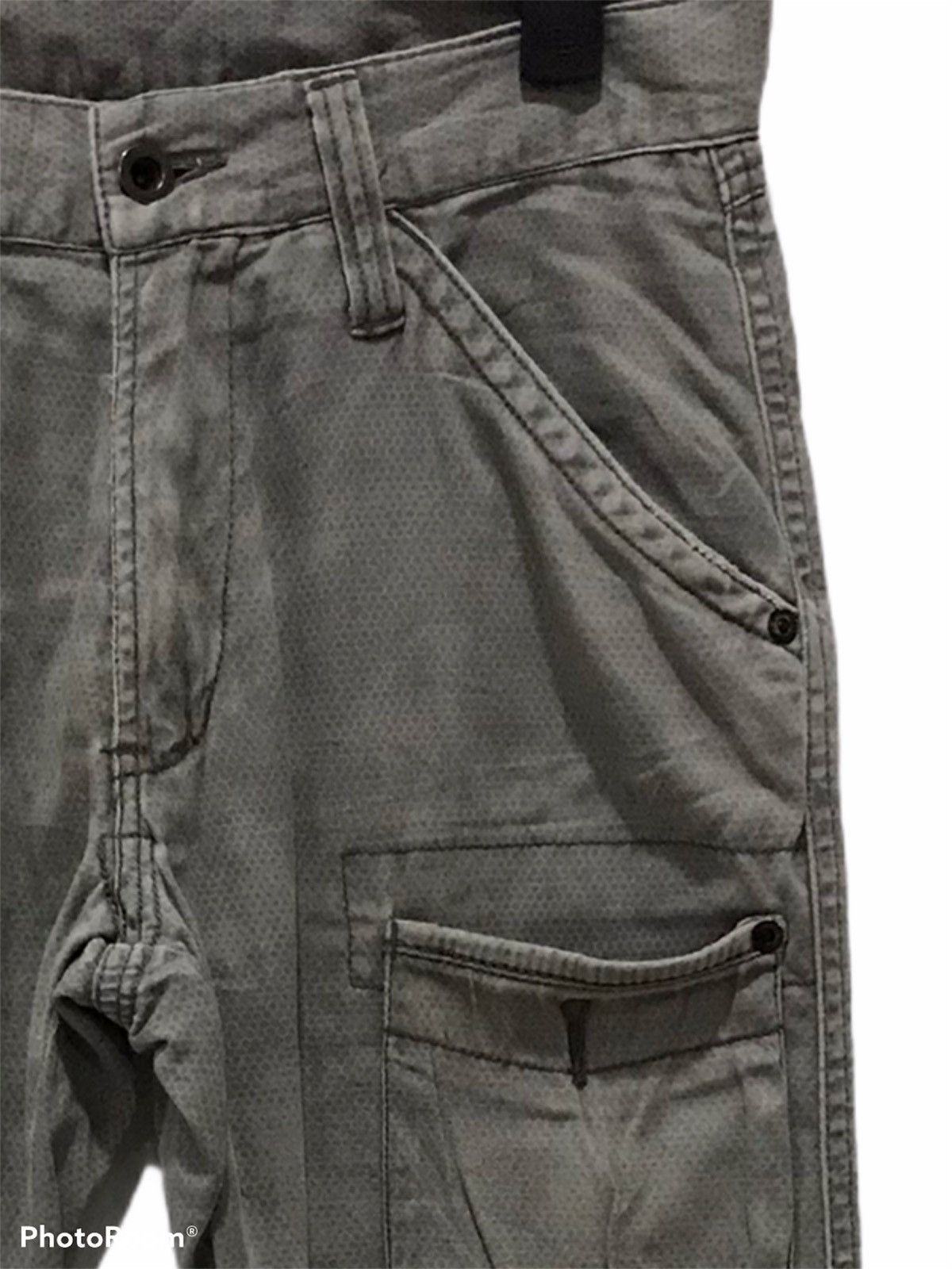 Japanese Brand Vtg IZ7250 Distressed Cargo Multipocket Tactical Size US 28 / EU 44 - 21 Thumbnail