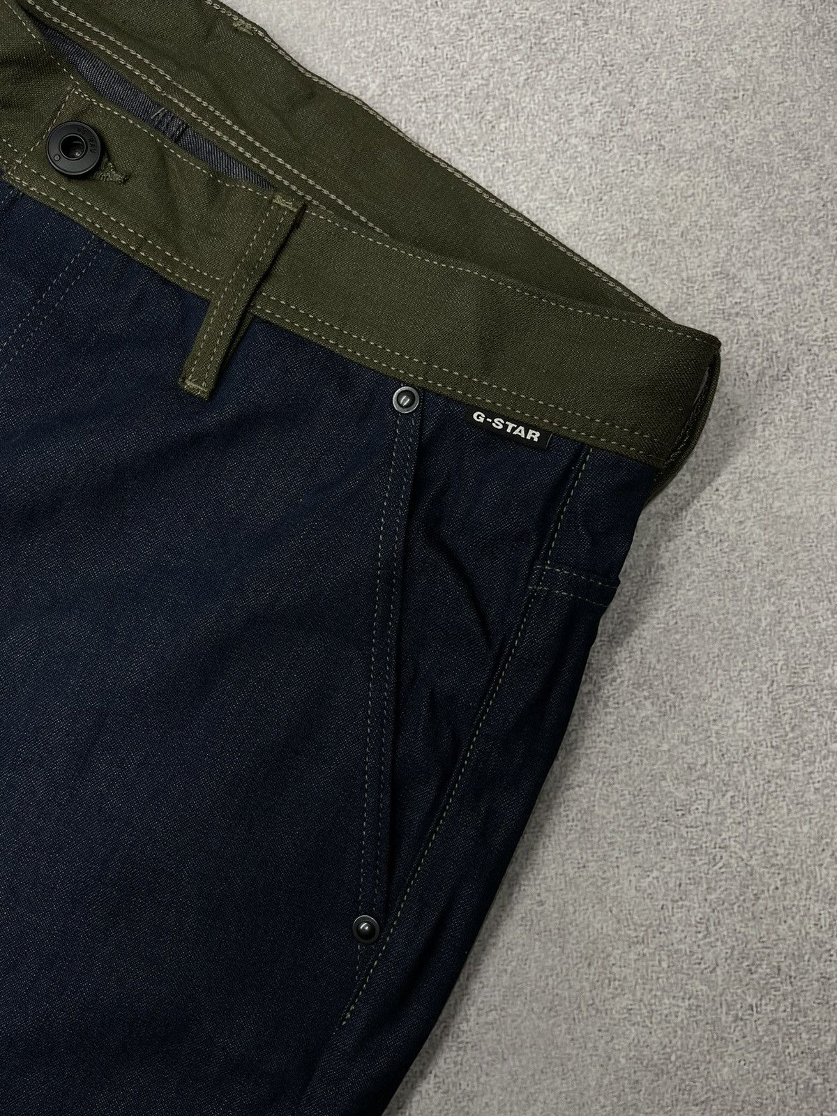 G-Star G-Star Raw Grip 3D Relaxed Tapered Jeans Denim Cargo Size US 33 - 9 Thumbnail
