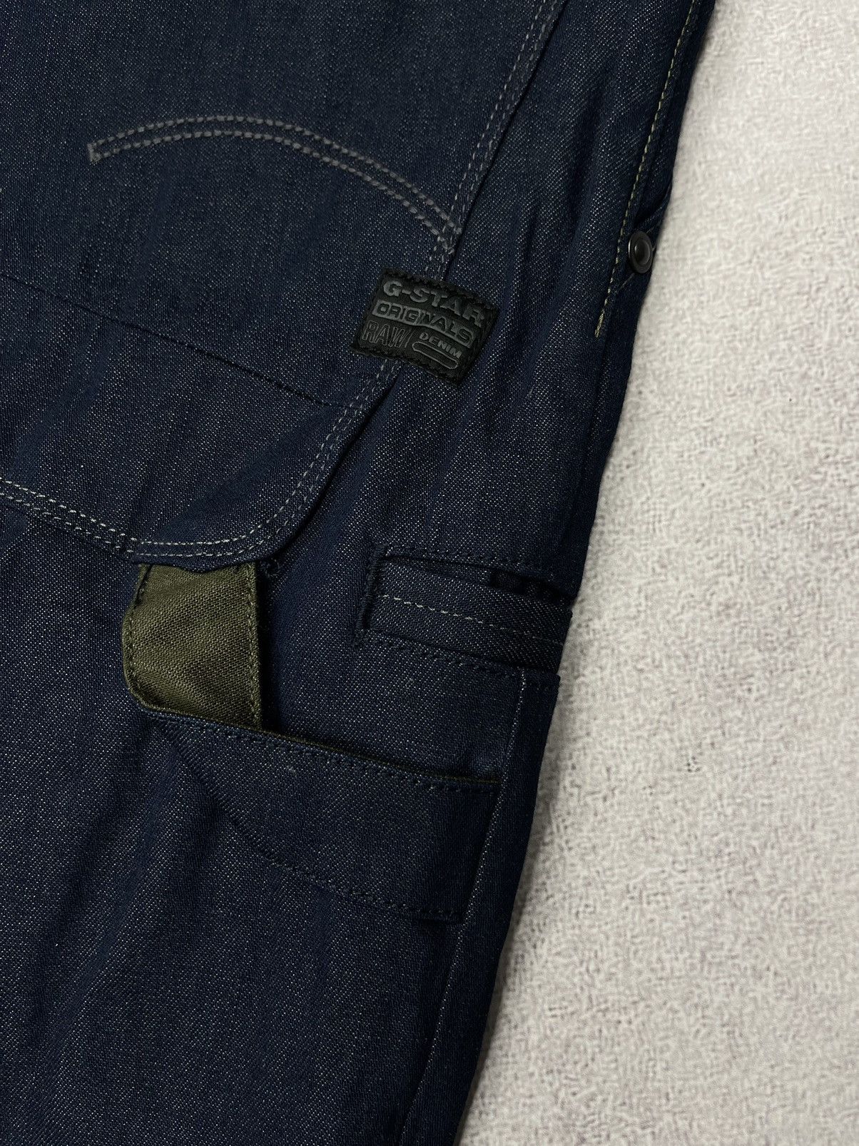 G-Star G-Star Raw Grip 3D Relaxed Tapered Jeans Denim Cargo Size US 33 - 4 Thumbnail