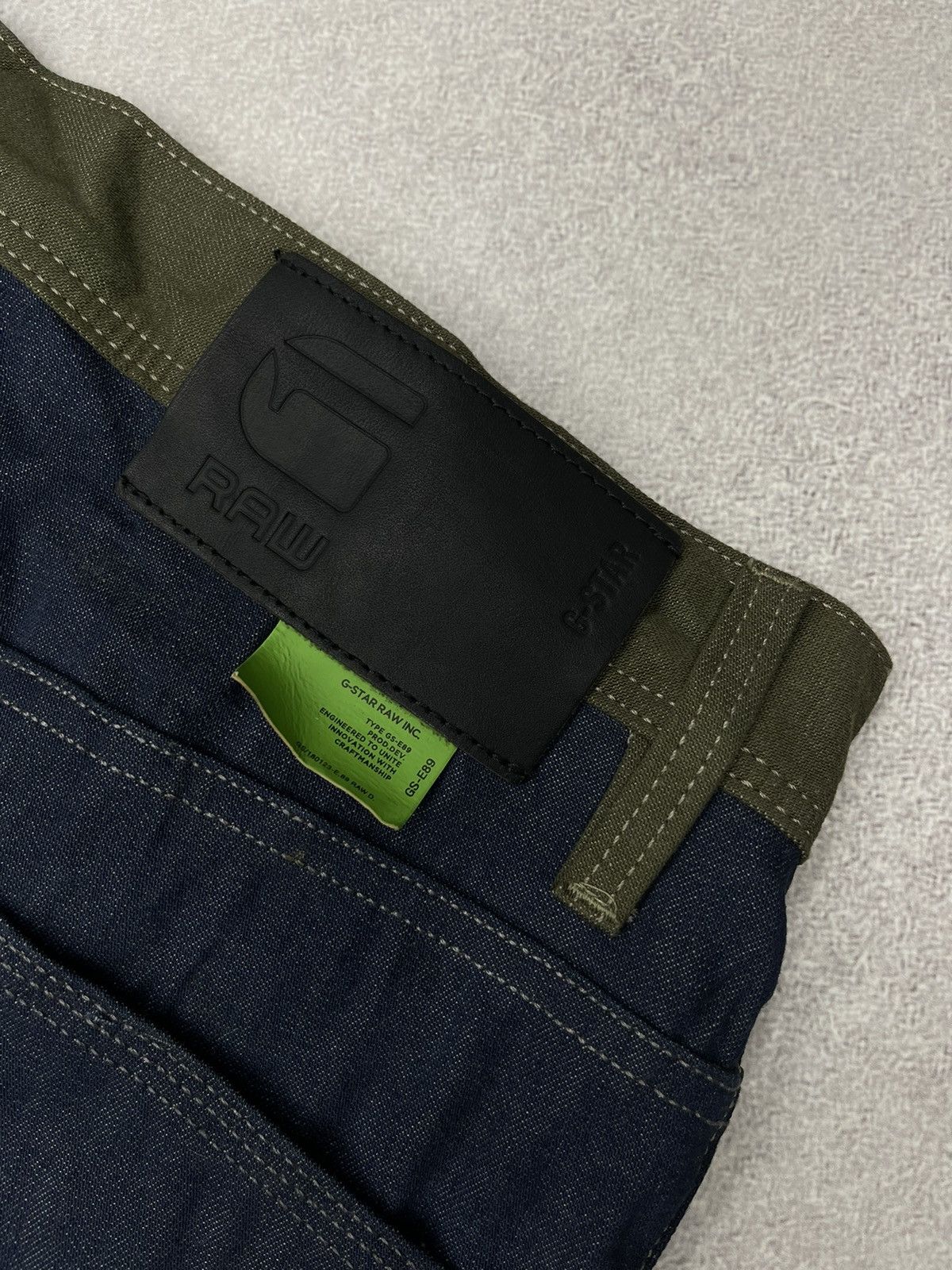 G-Star G-Star Raw Grip 3D Relaxed Tapered Jeans Denim Cargo Size US 33 - 6 Thumbnail