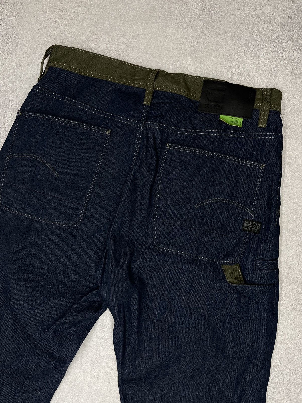 G-Star G-Star Raw Grip 3D Relaxed Tapered Jeans Denim Cargo Size US 33 - 2 Thumbnail