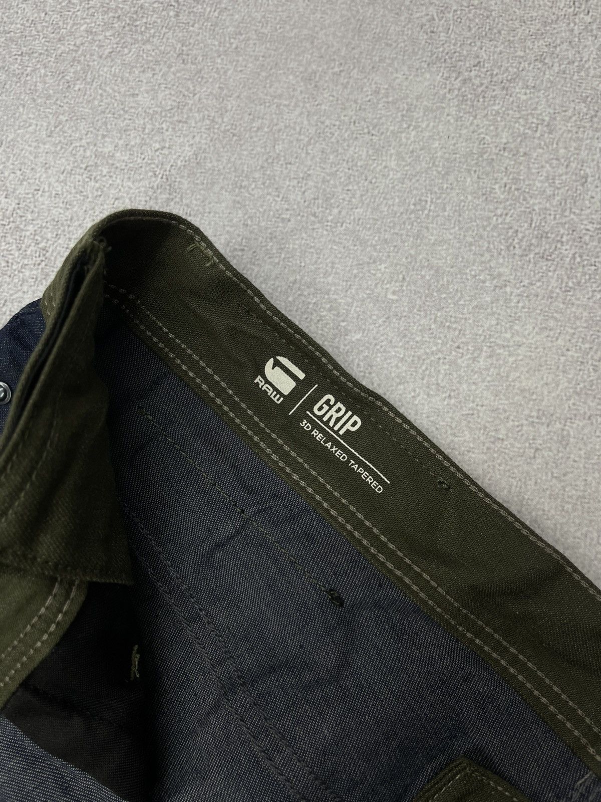 G-Star G-Star Raw Grip 3D Relaxed Tapered Jeans Denim Cargo Size US 33 - 12 Thumbnail
