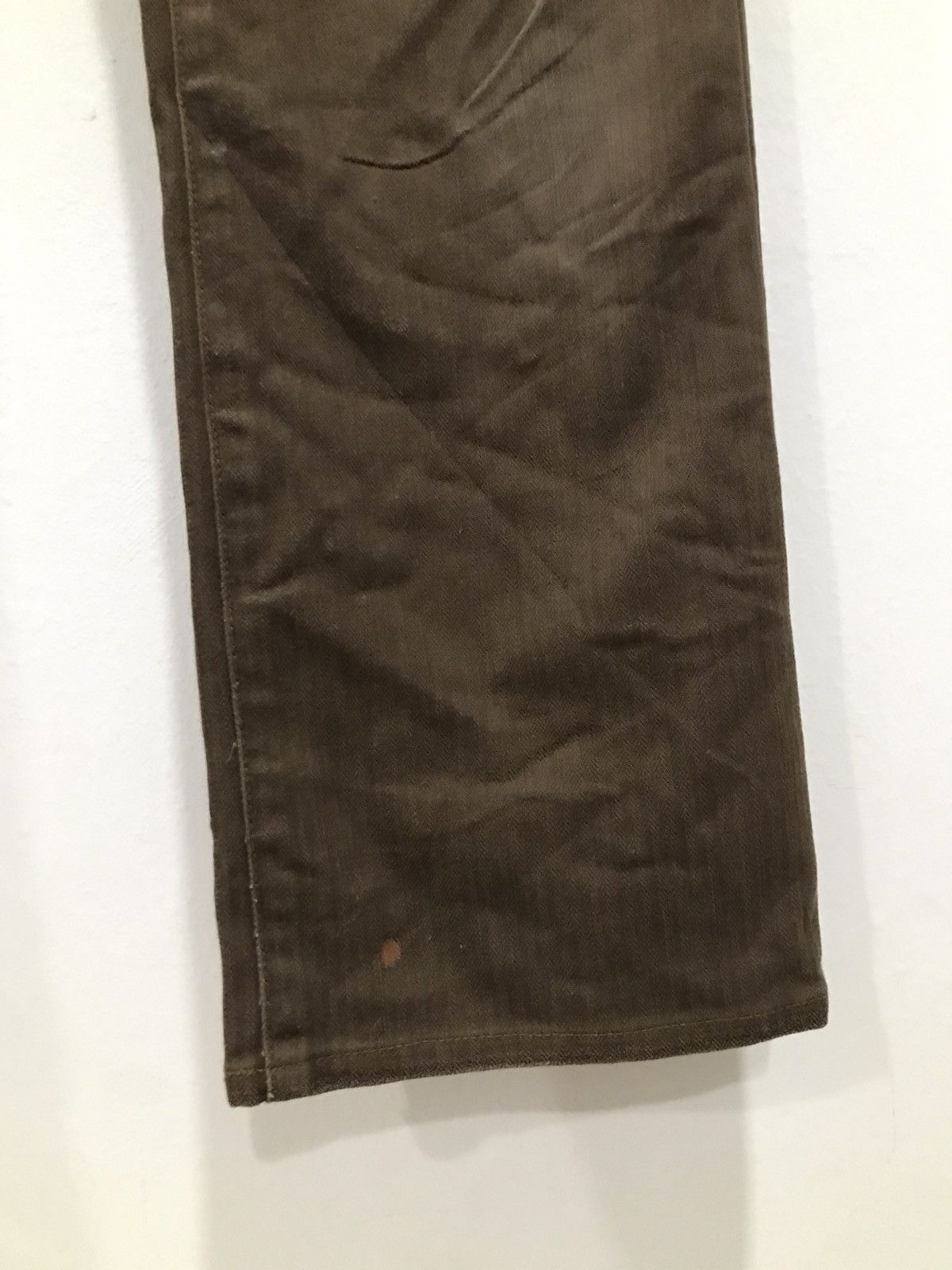 Japanese Brand TK TAKEO KIKUCHI HERRINGBONE DENIM JEANS Size US 29 - 6 Thumbnail