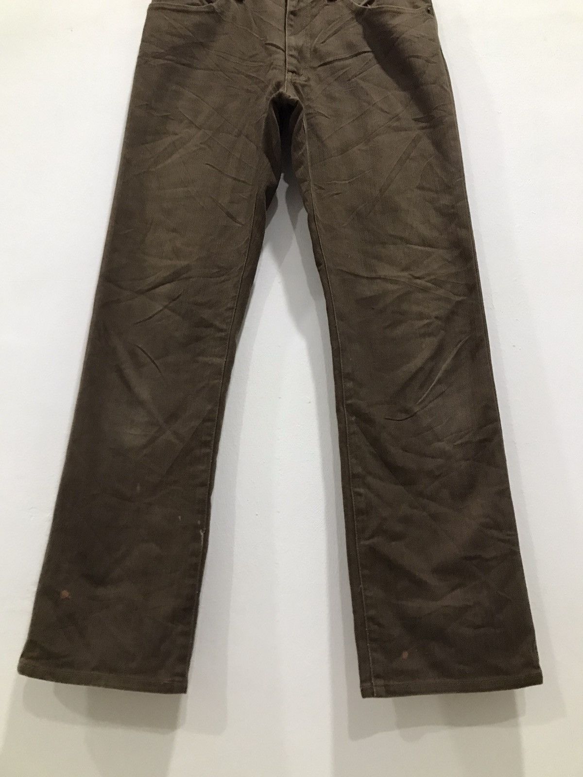 Japanese Brand TK TAKEO KIKUCHI HERRINGBONE DENIM JEANS Size US 29 - 4 Thumbnail