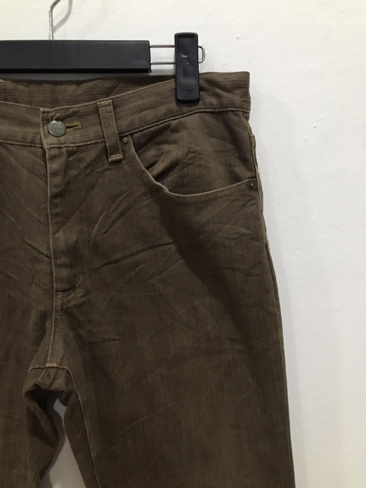 Japanese Brand TK TAKEO KIKUCHI HERRINGBONE DENIM JEANS Size US 29 - 8 Thumbnail