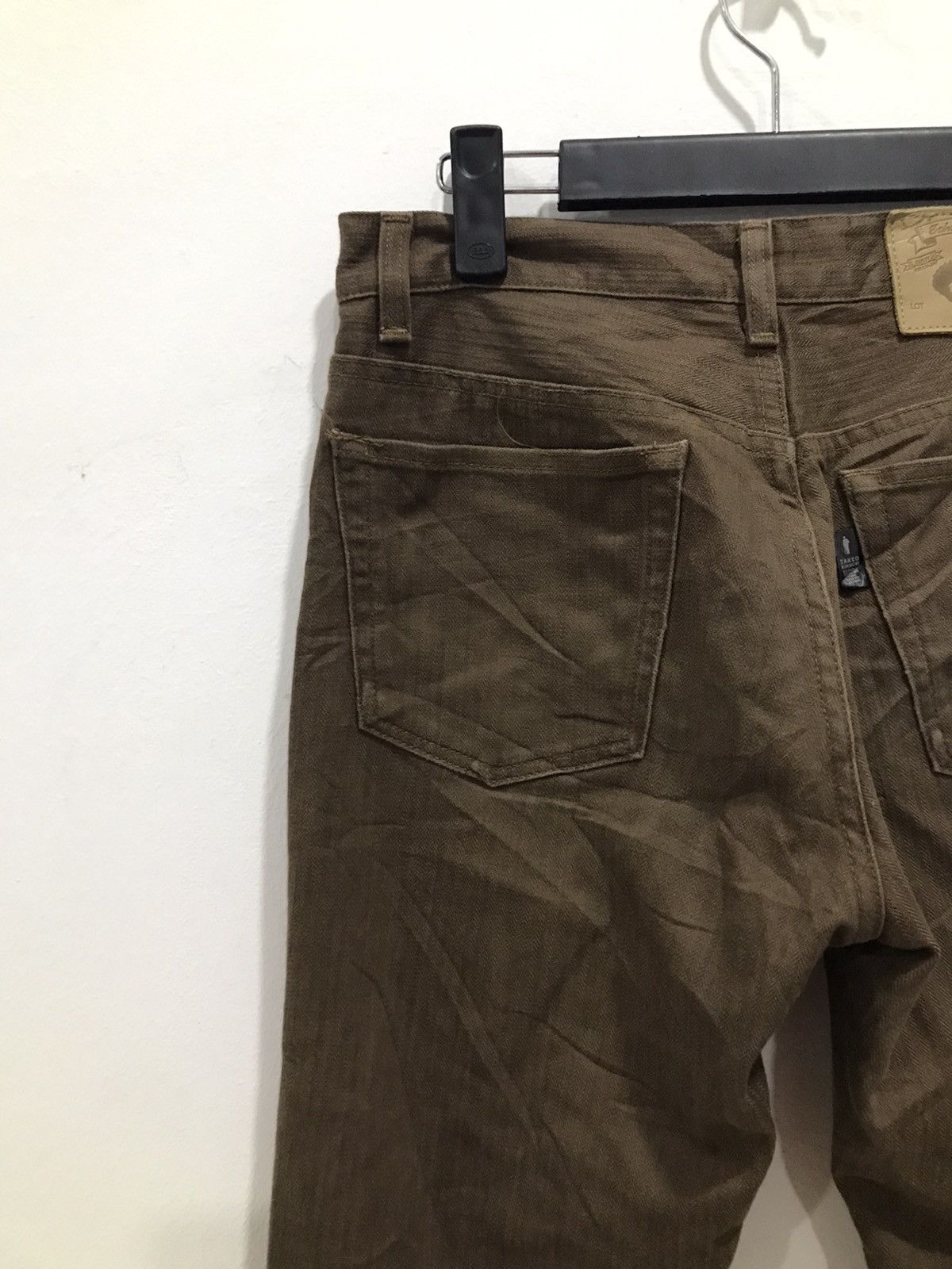 Japanese Brand TK TAKEO KIKUCHI HERRINGBONE DENIM JEANS Size US 29 - 16 Thumbnail