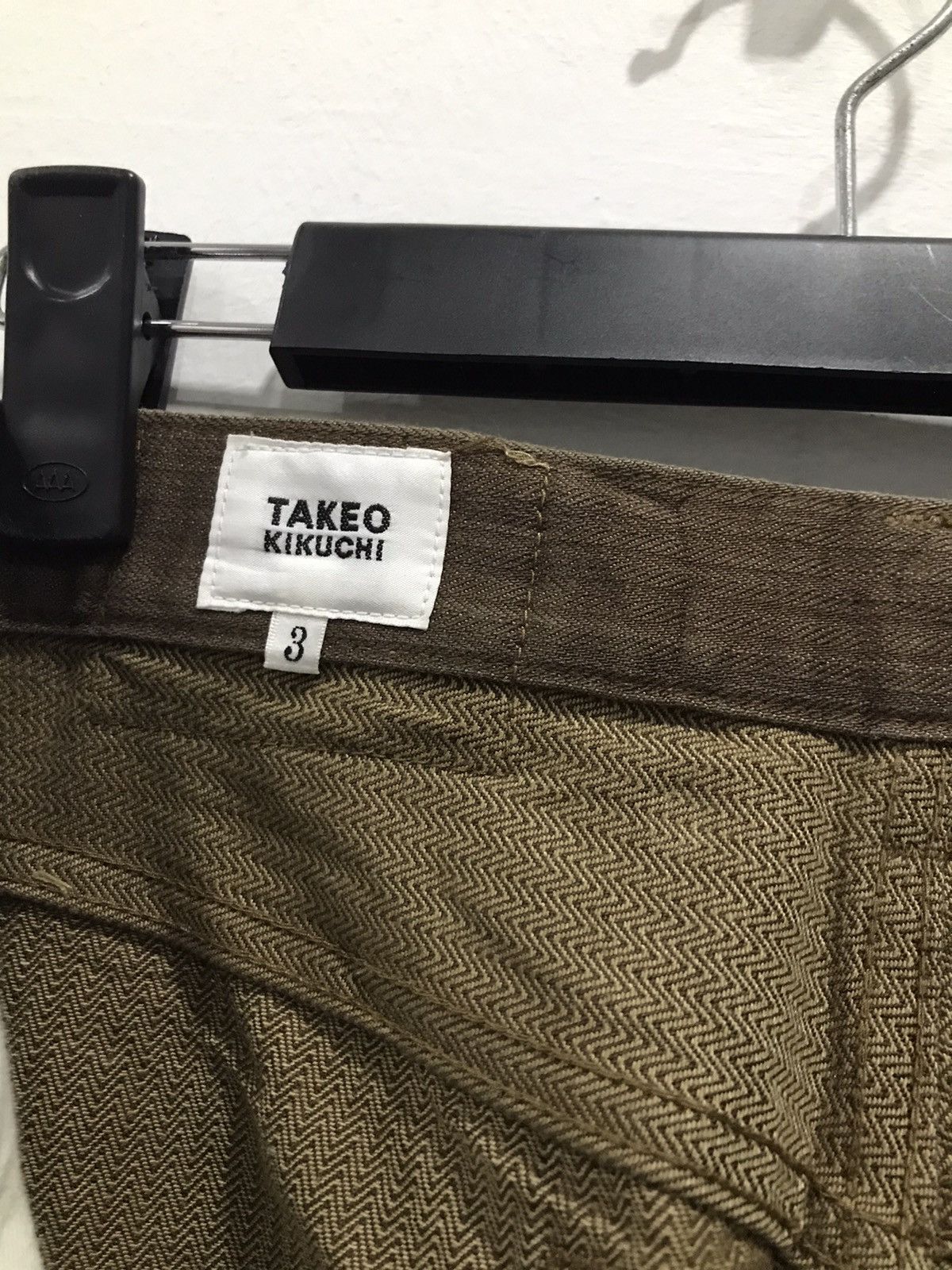 Japanese Brand TK TAKEO KIKUCHI HERRINGBONE DENIM JEANS Size US 29 - 22 Thumbnail