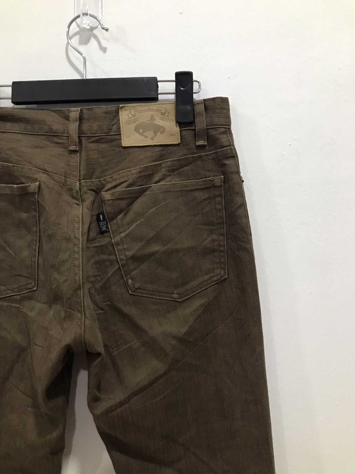 Japanese Brand TK TAKEO KIKUCHI HERRINGBONE DENIM JEANS Size US 29 - 15 Thumbnail