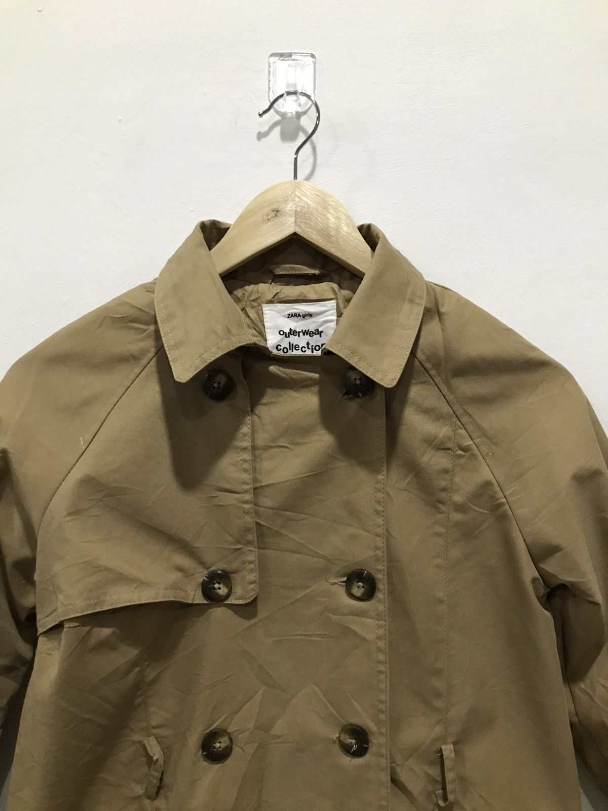 Zara Zara girl outerwear collection peacoat jacket Size US XS / EU 42 / 0 - 12 Thumbnail