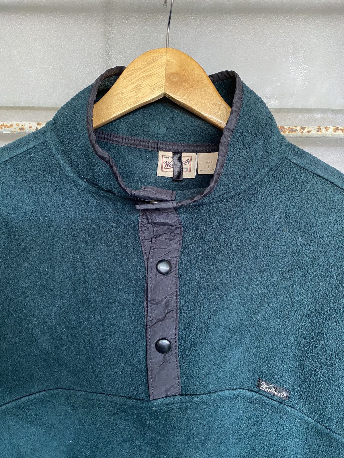 Woolrich Woolen Mills Woolrich Pullover Fleece Jacket Size US L / EU 52-54 / 3 - 6 Thumbnail