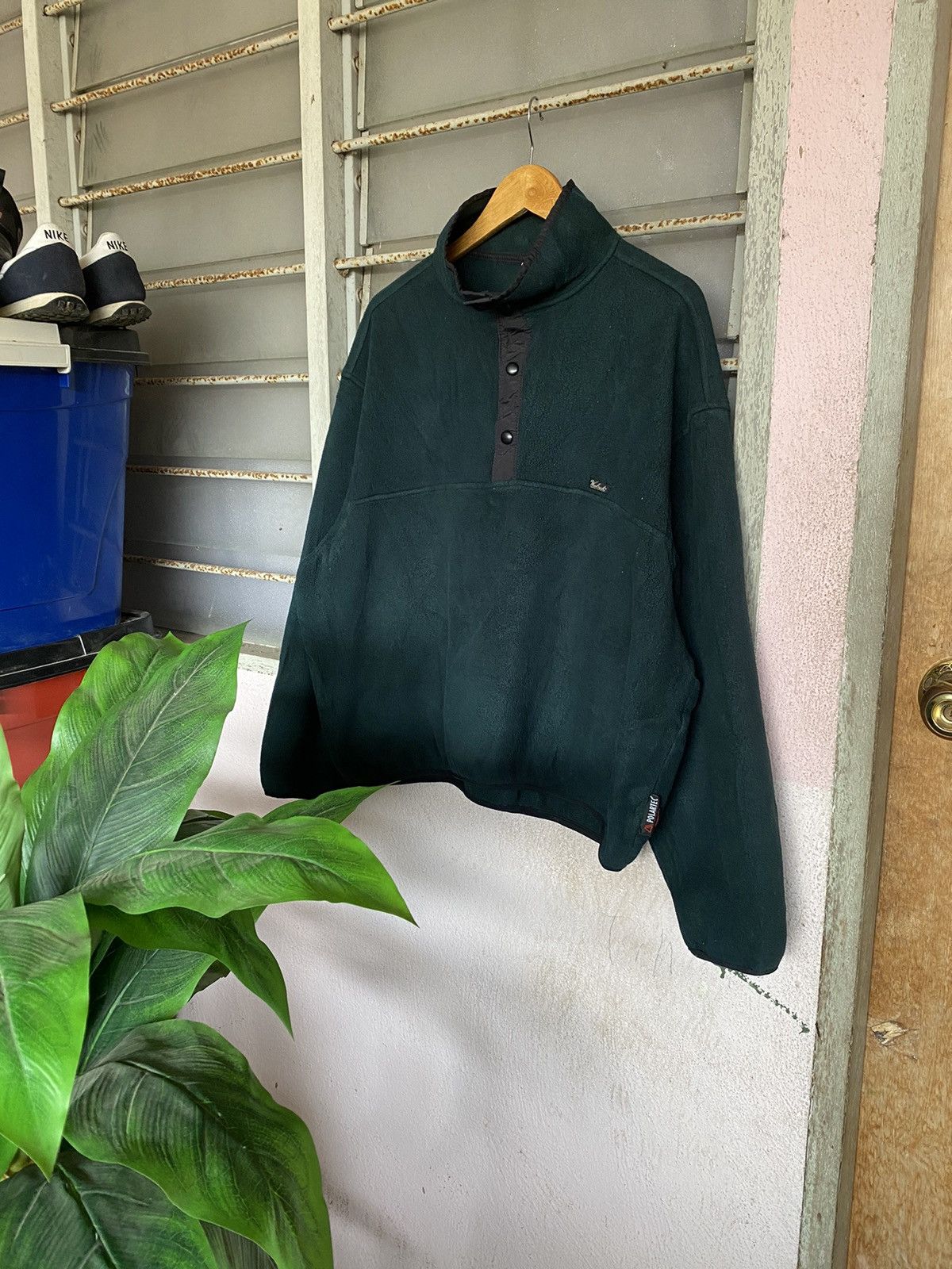 Woolrich Woolen Mills Woolrich Pullover Fleece Jacket Size US L / EU 52-54 / 3 - 1 Thumbnail