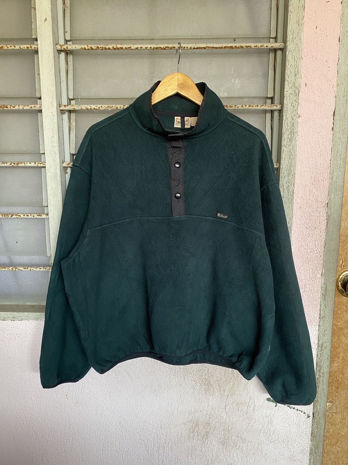 Woolrich Woolen Mills Woolrich Pullover Fleece Jacket Size US L / EU 52-54 / 3 - 5 Thumbnail
