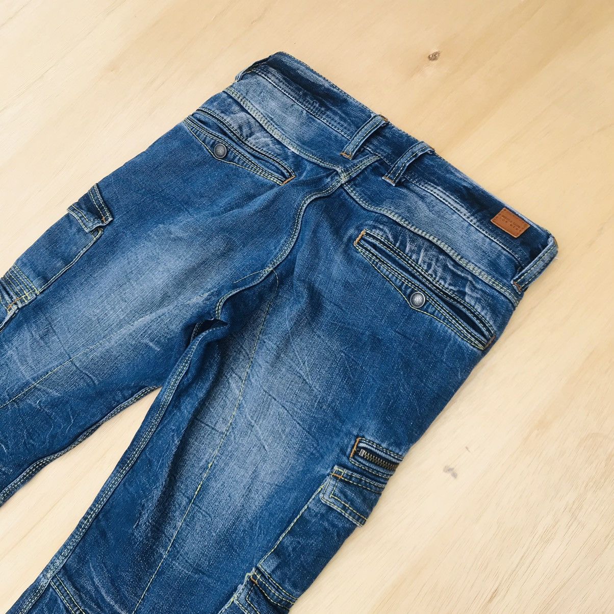 Japanese Brand Nicole Club For Men Distressed bush pant 9pocket low rise Size US 29 - 10 Thumbnail