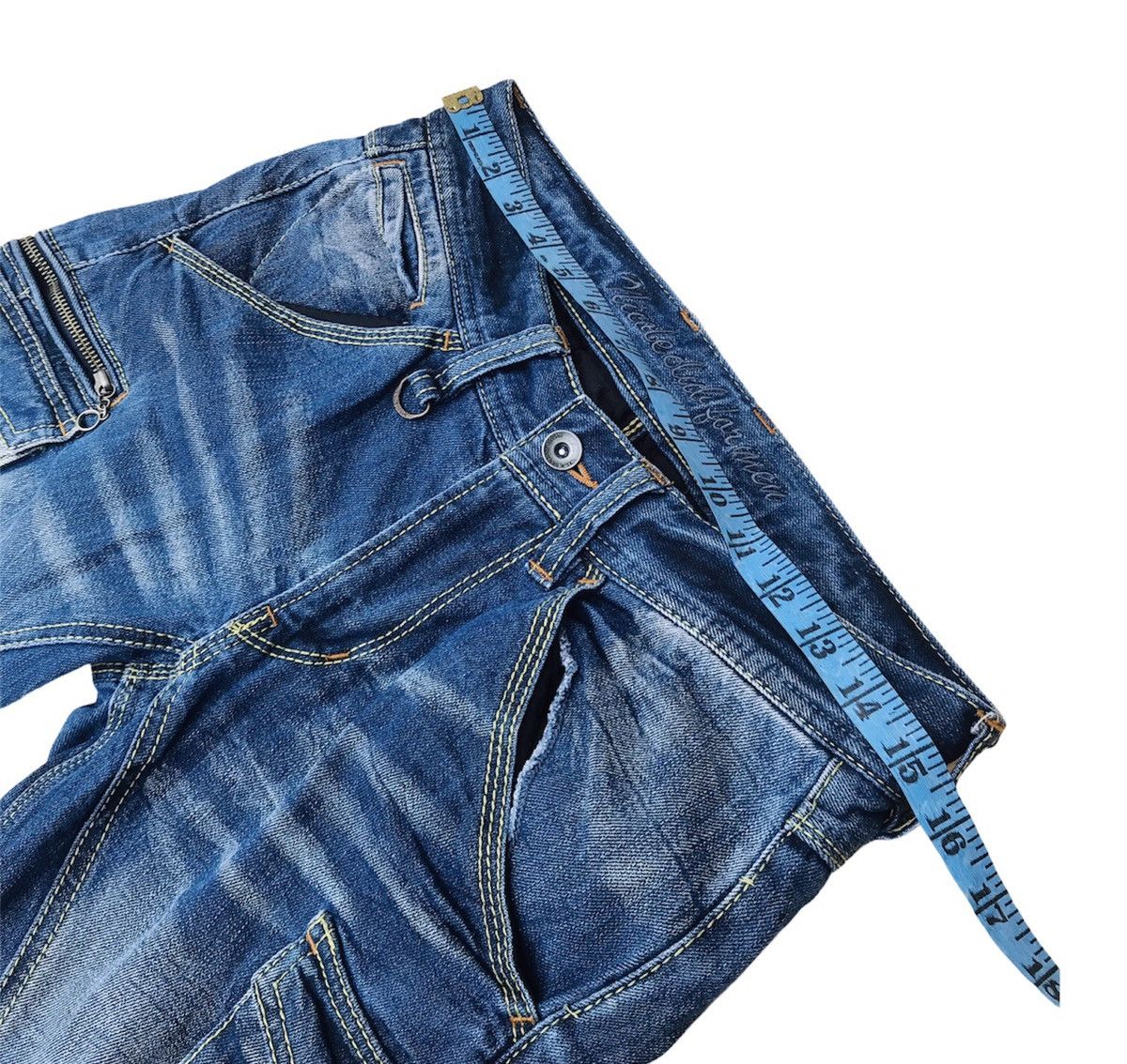 Japanese Brand Nicole Club For Men Distressed bush pant 9pocket low rise Size US 29 - 8 Thumbnail