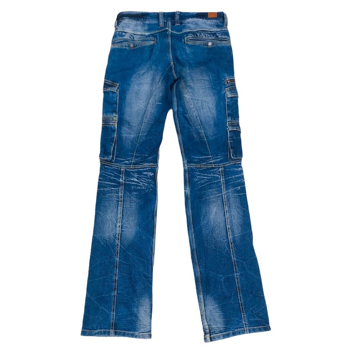 Japanese Brand Nicole Club For Men Distressed bush pant 9pocket low rise Size US 29 - 6 Thumbnail