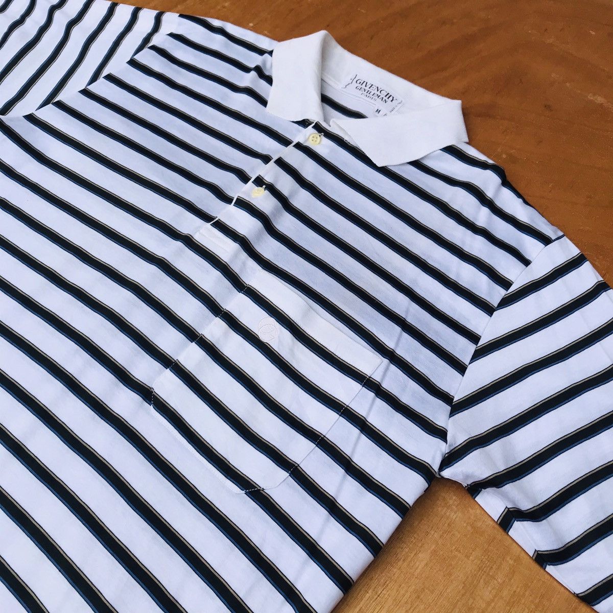 Givenchy Vintage Givenchy gentleman paris single pocket striped Size US M / EU 48-50 / 2 - 1 Thumbnail