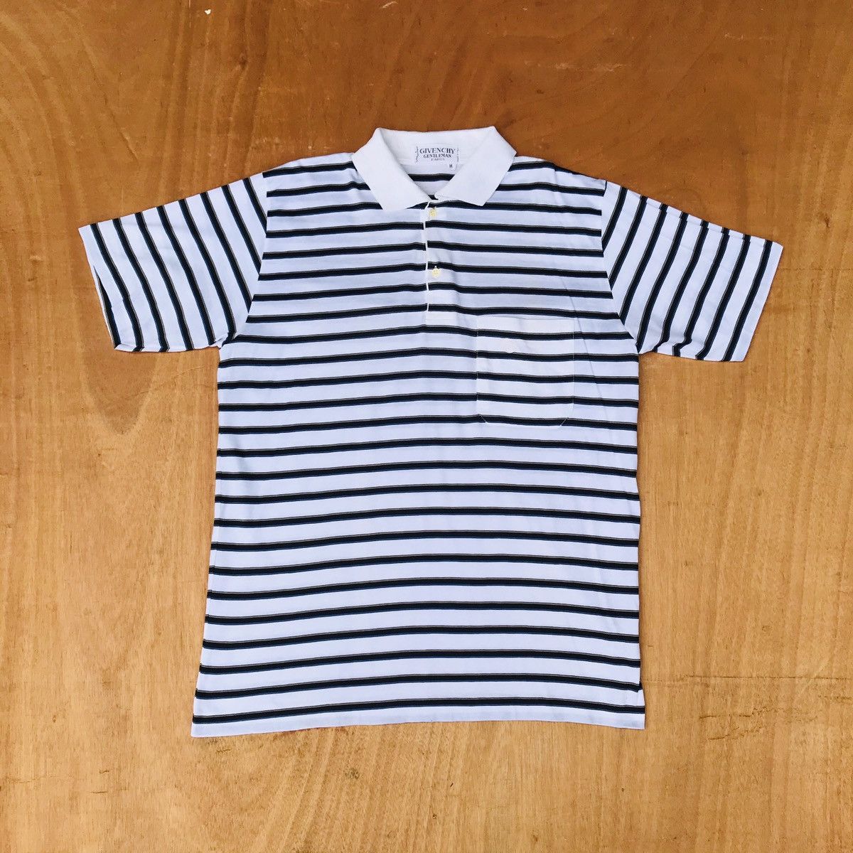 Givenchy Vintage Givenchy gentleman paris single pocket striped Size US M / EU 48-50 / 2 - 2 Thumbnail