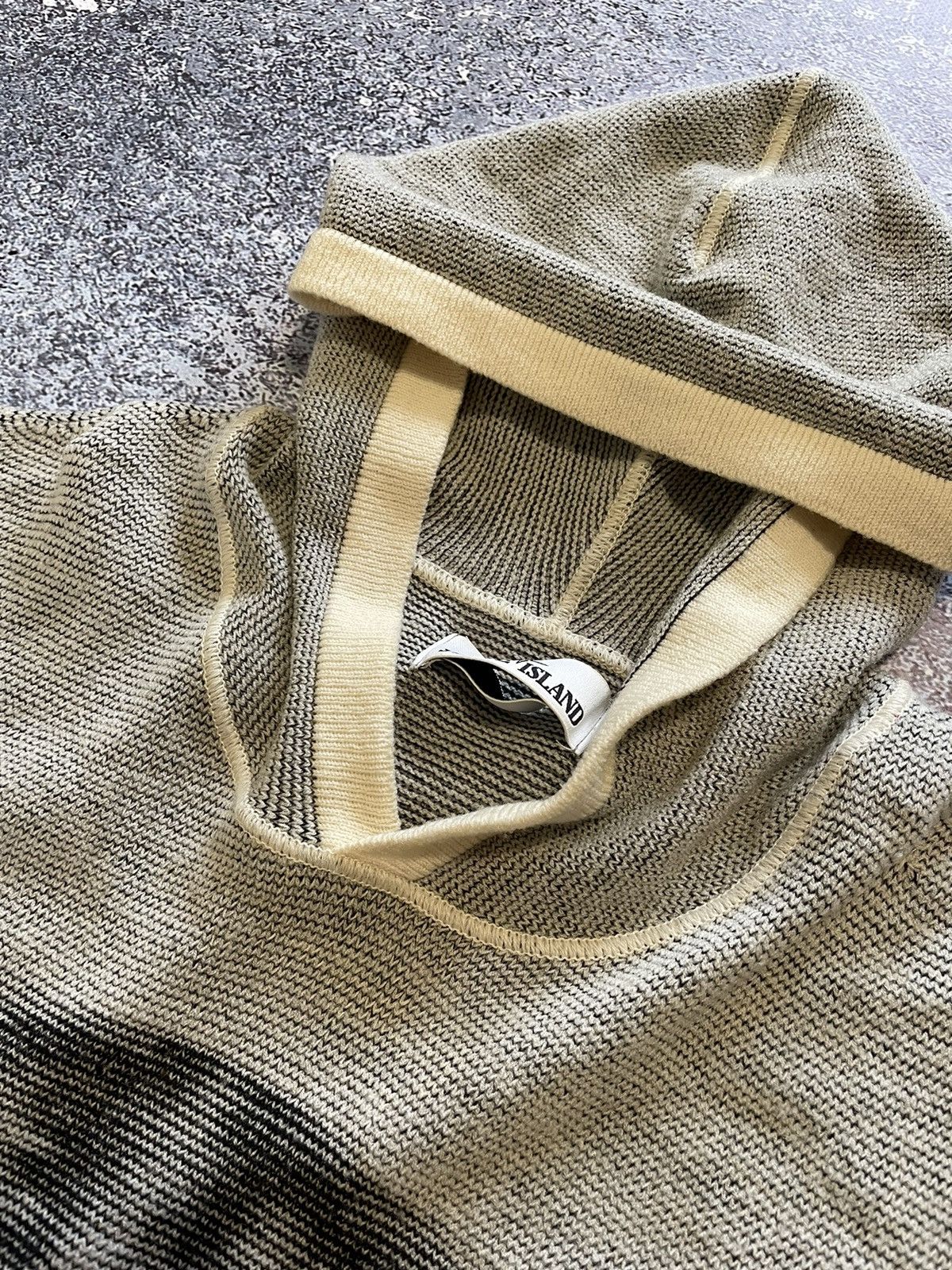 Stone Island Stone Island Hooded Knit Sweater Big Logo Size US S / EU 44-46 / 1 - 14 Thumbnail