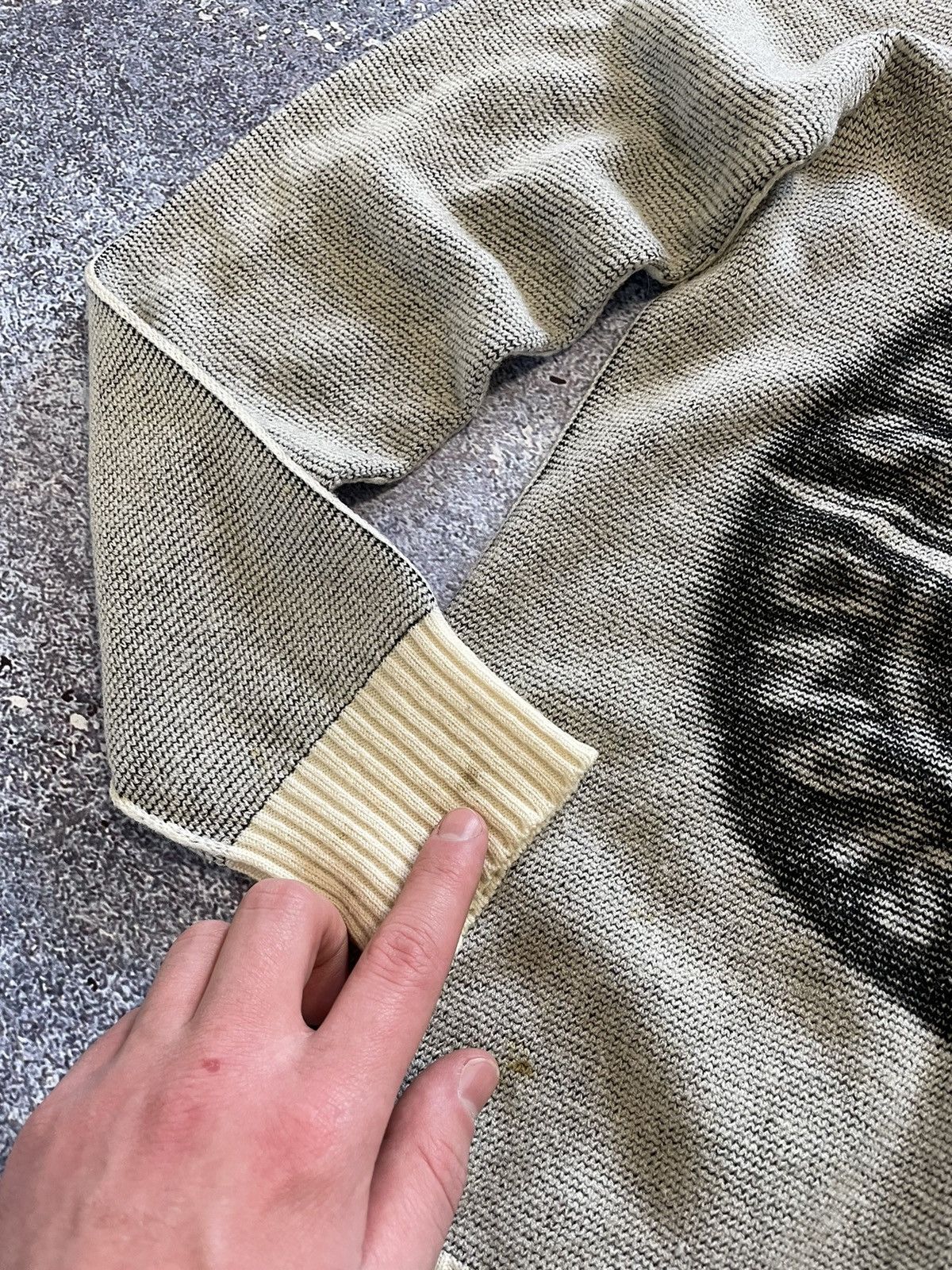 Stone Island Stone Island Hooded Knit Sweater Big Logo Size US S / EU 44-46 / 1 - 8 Thumbnail