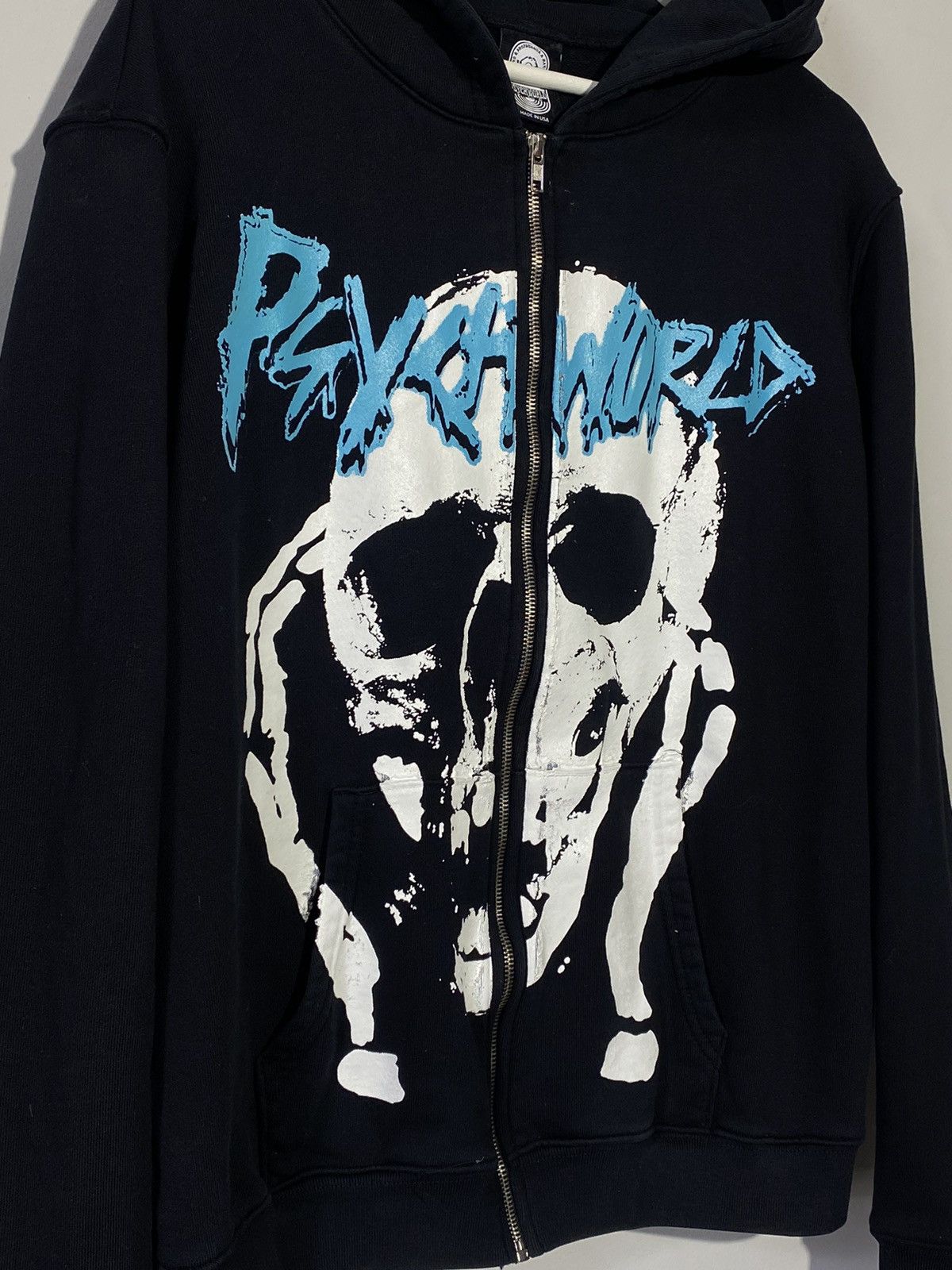 Psychworld Skepta x Psychworld zip hoodie Size US M / EU 48-50 / 2 - 6 Thumbnail